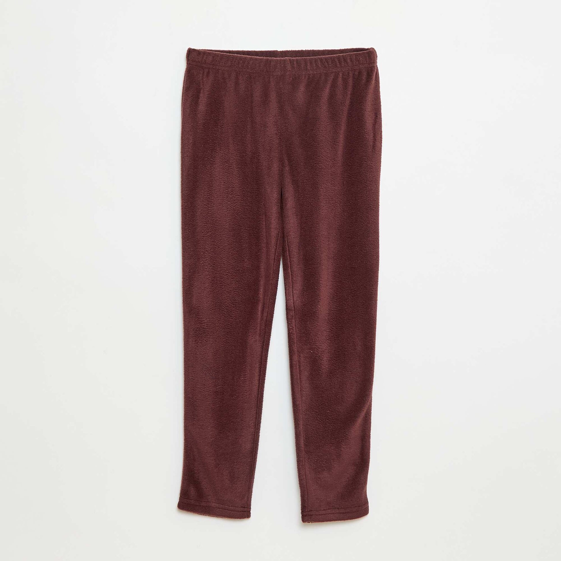 Pyjama polaire imprimé ROUGE
