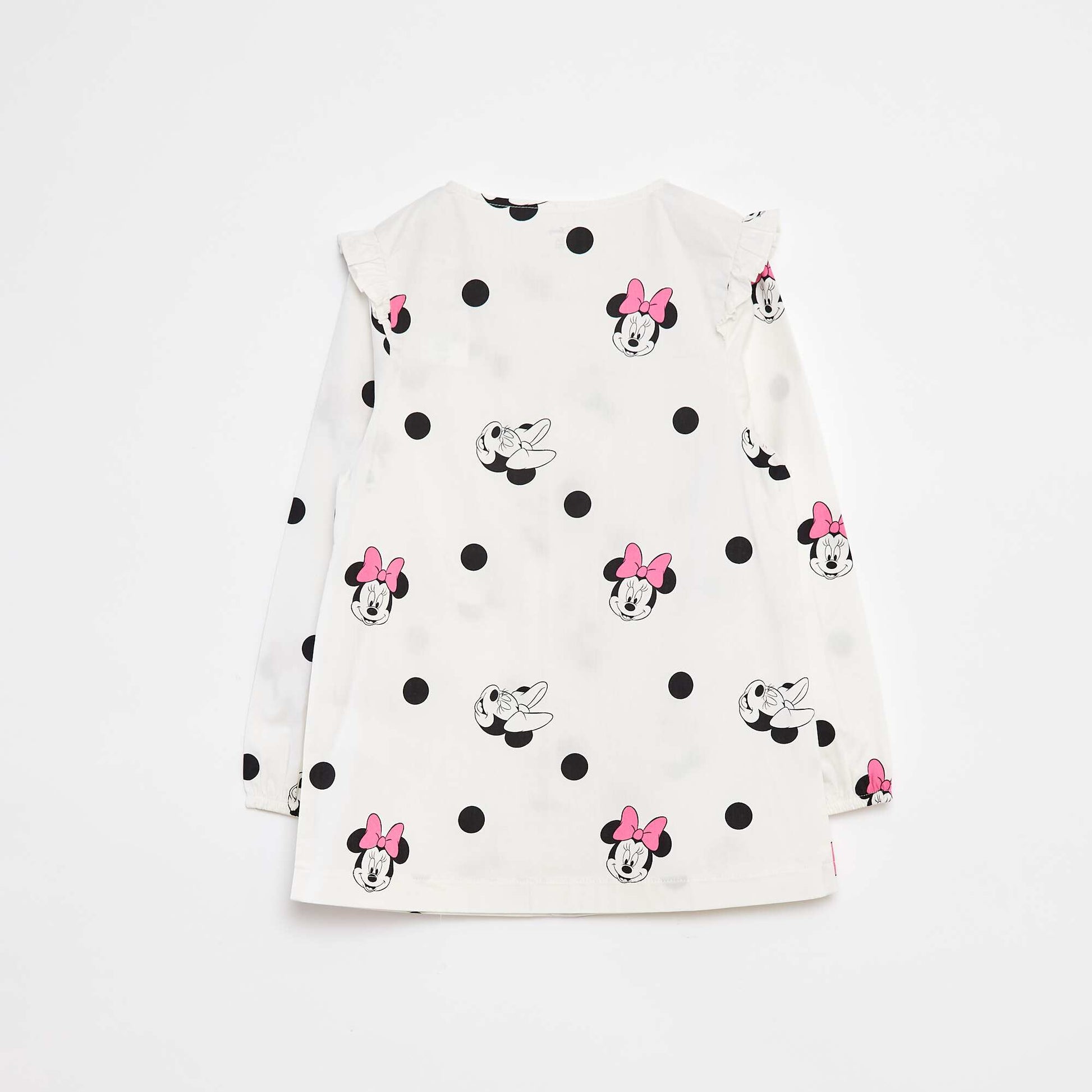 Tablier en popeline 'Minnie' BLANC