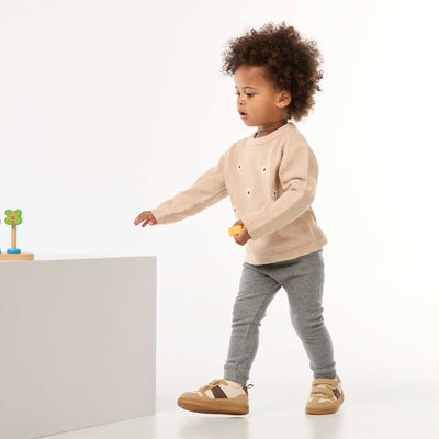 Legging en maille doudou GRIS