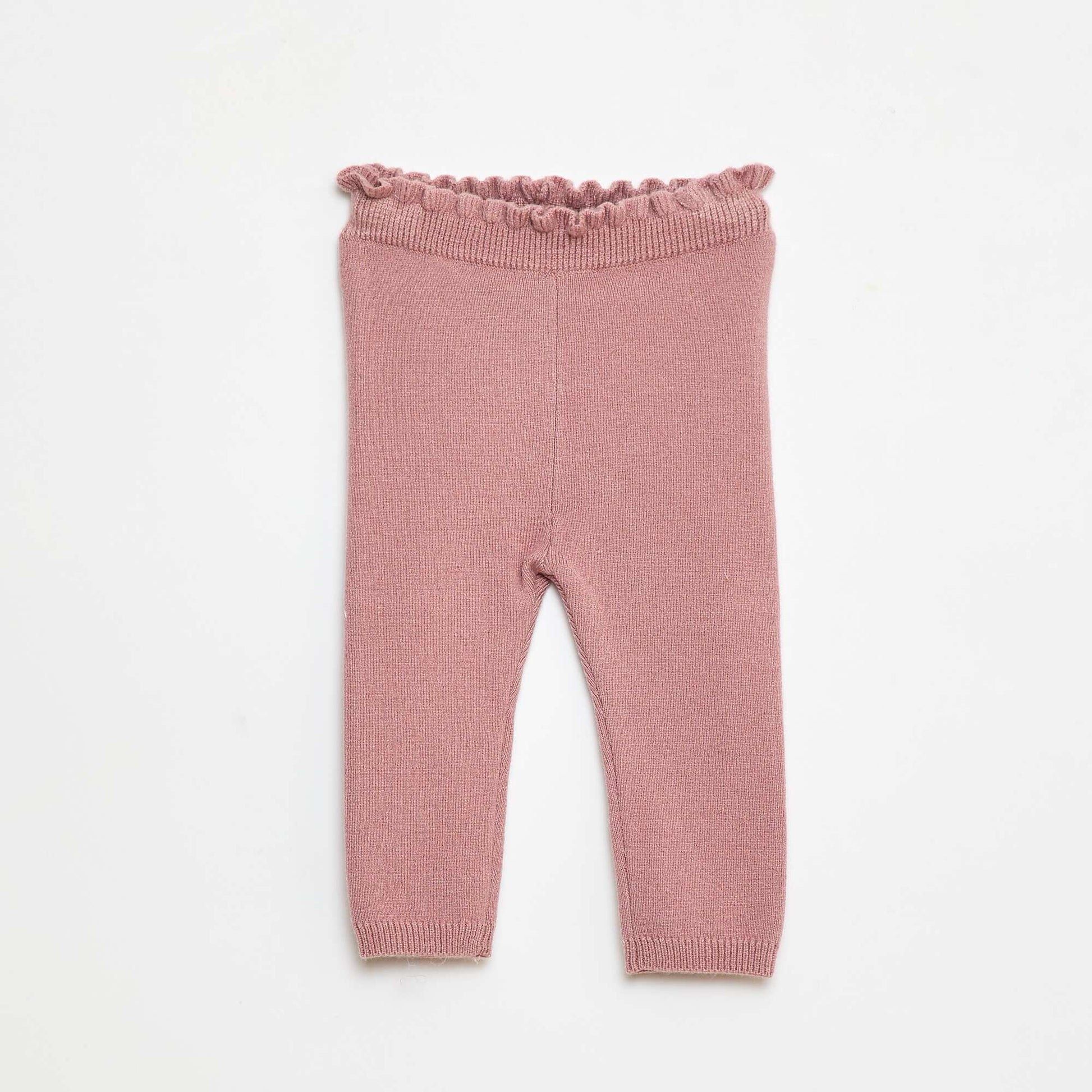 Ensemble Legging fantaisie + chaussette en dentelle ROSE
