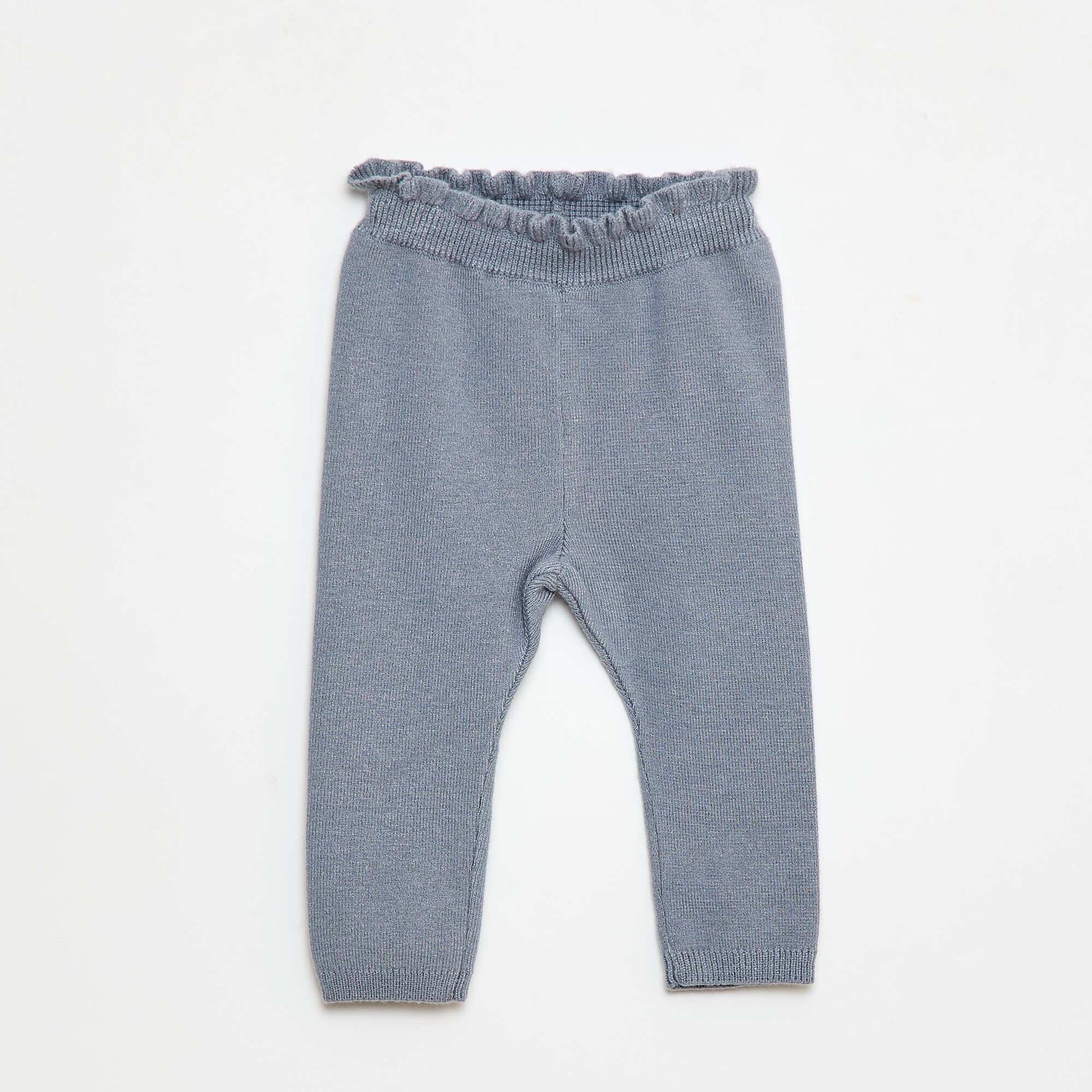 Ensemble Legging fantaisie + chaussette en dentelle BLEU