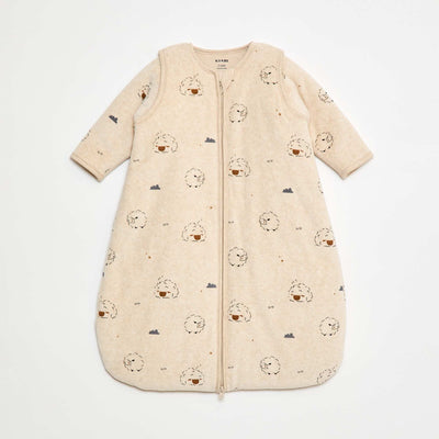 Gigoteuse chaude manches amovibles - TOG 2.5 BEIGE