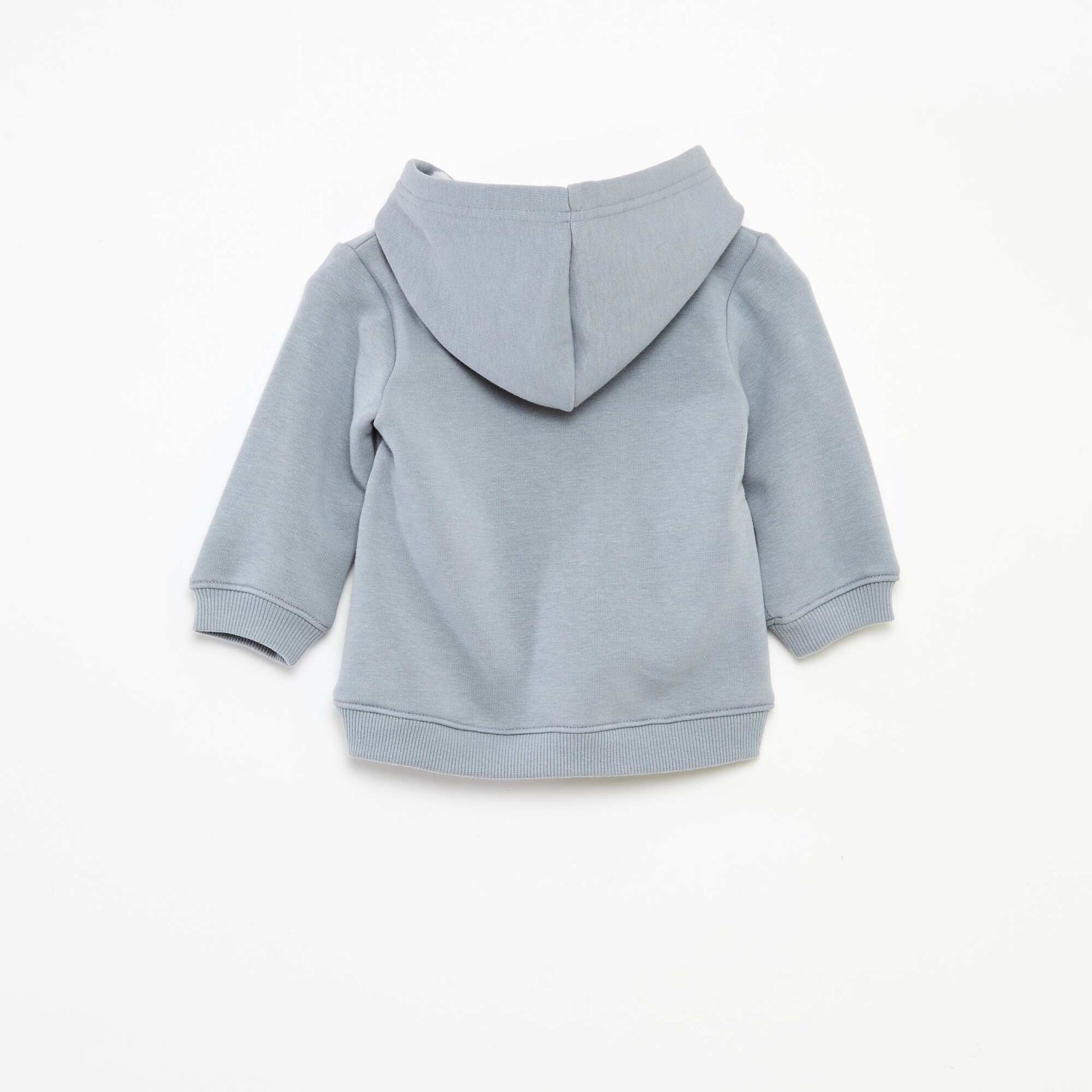 Sweat à capuche en molleton animé lapin BLEU
