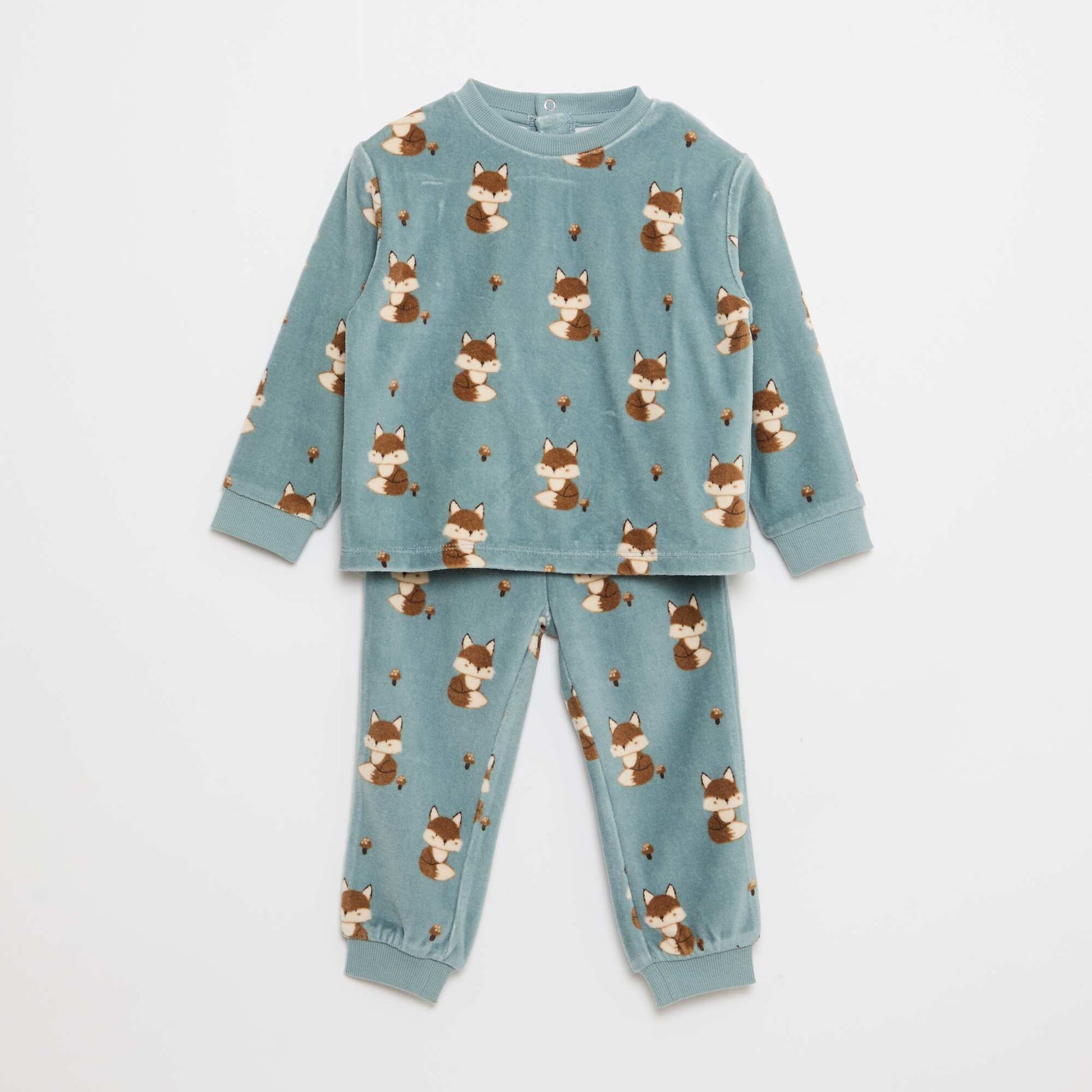 Ensemble pyjama en coton BLEU