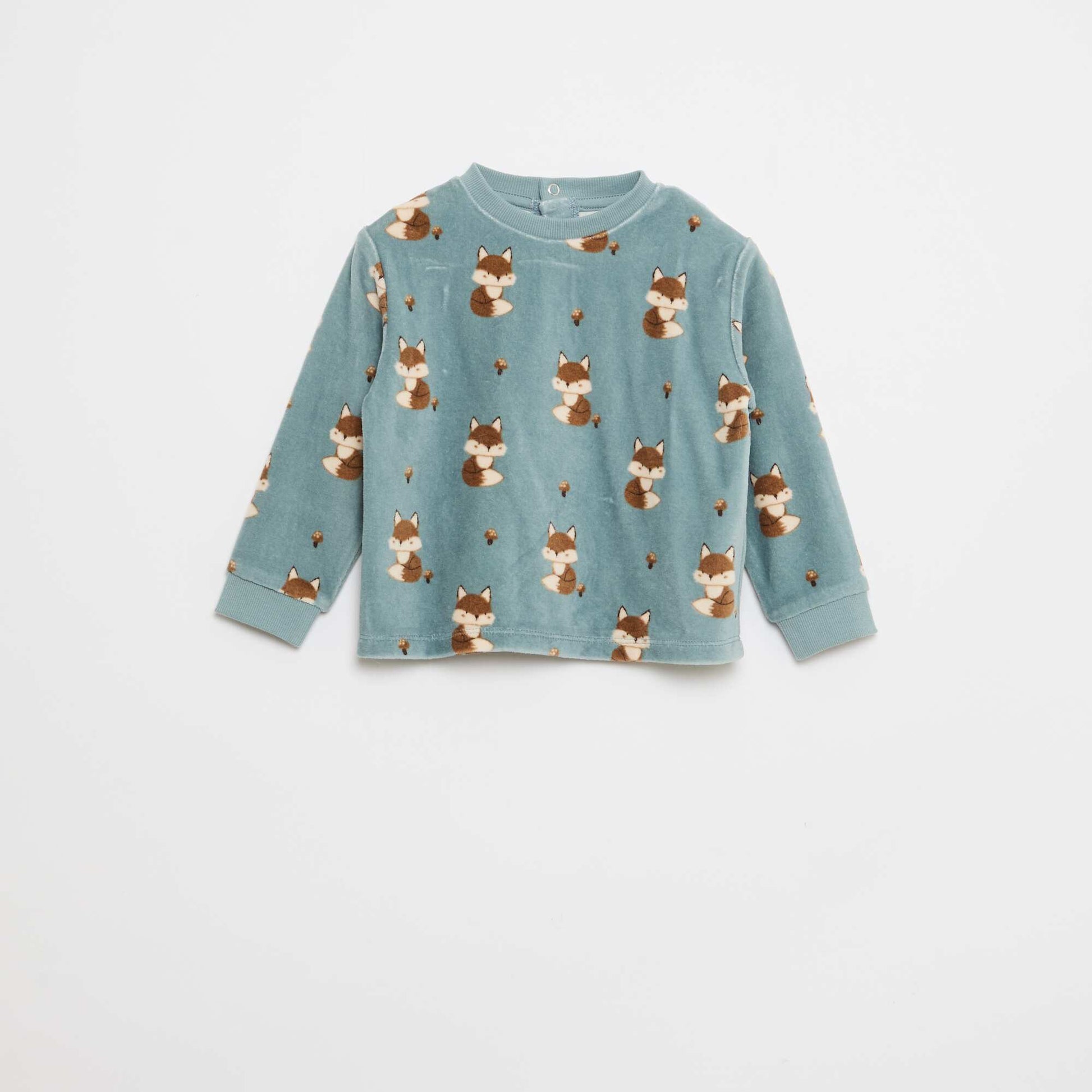 Ensemble pyjama en coton BLEU