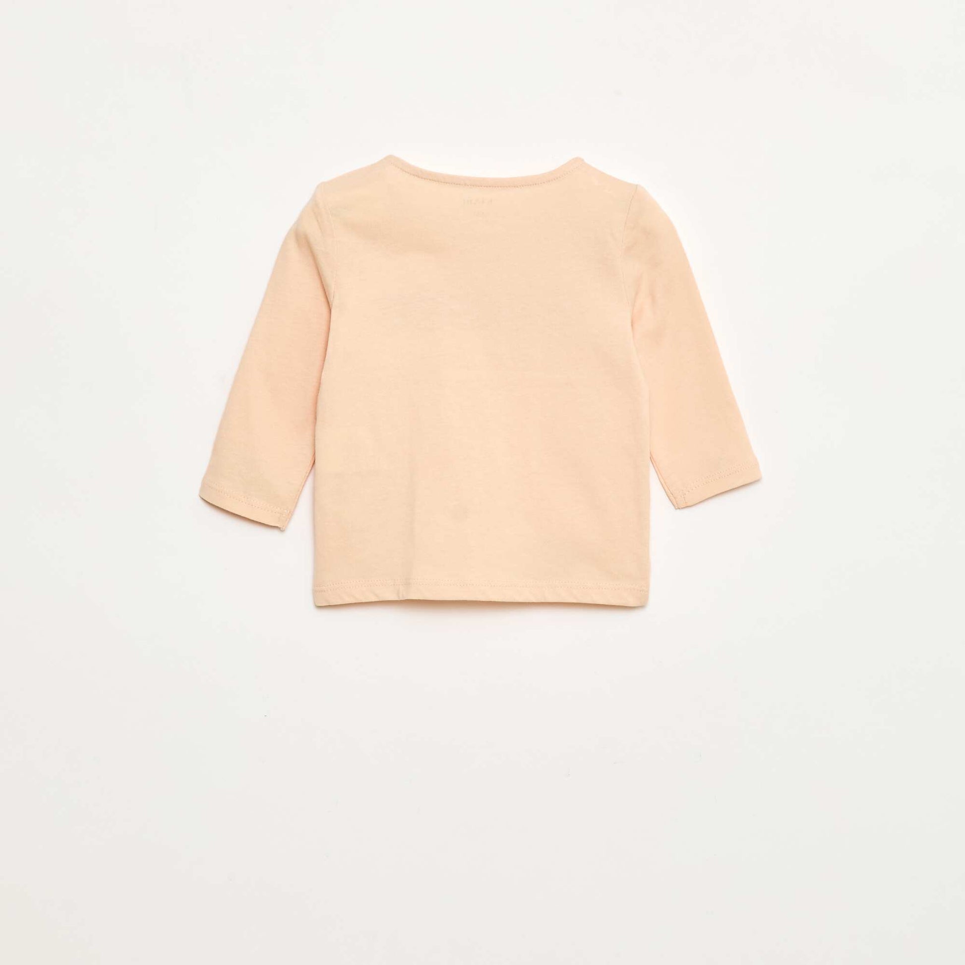 T-shirt animé en coton ROSE