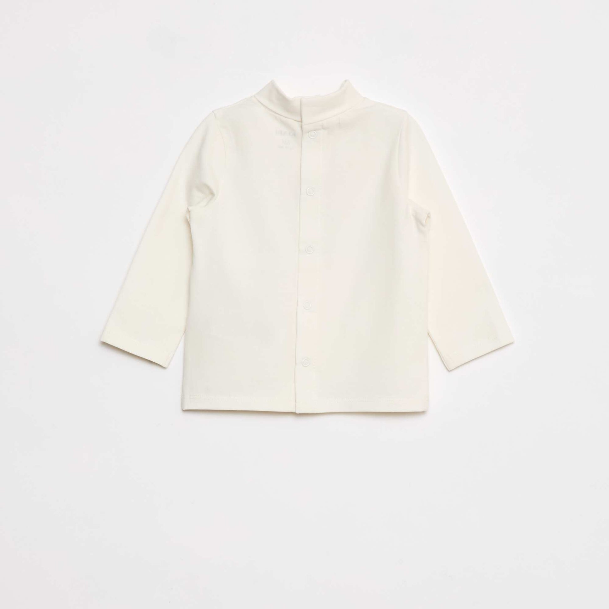Sous-pull animé fantaisie BLANC