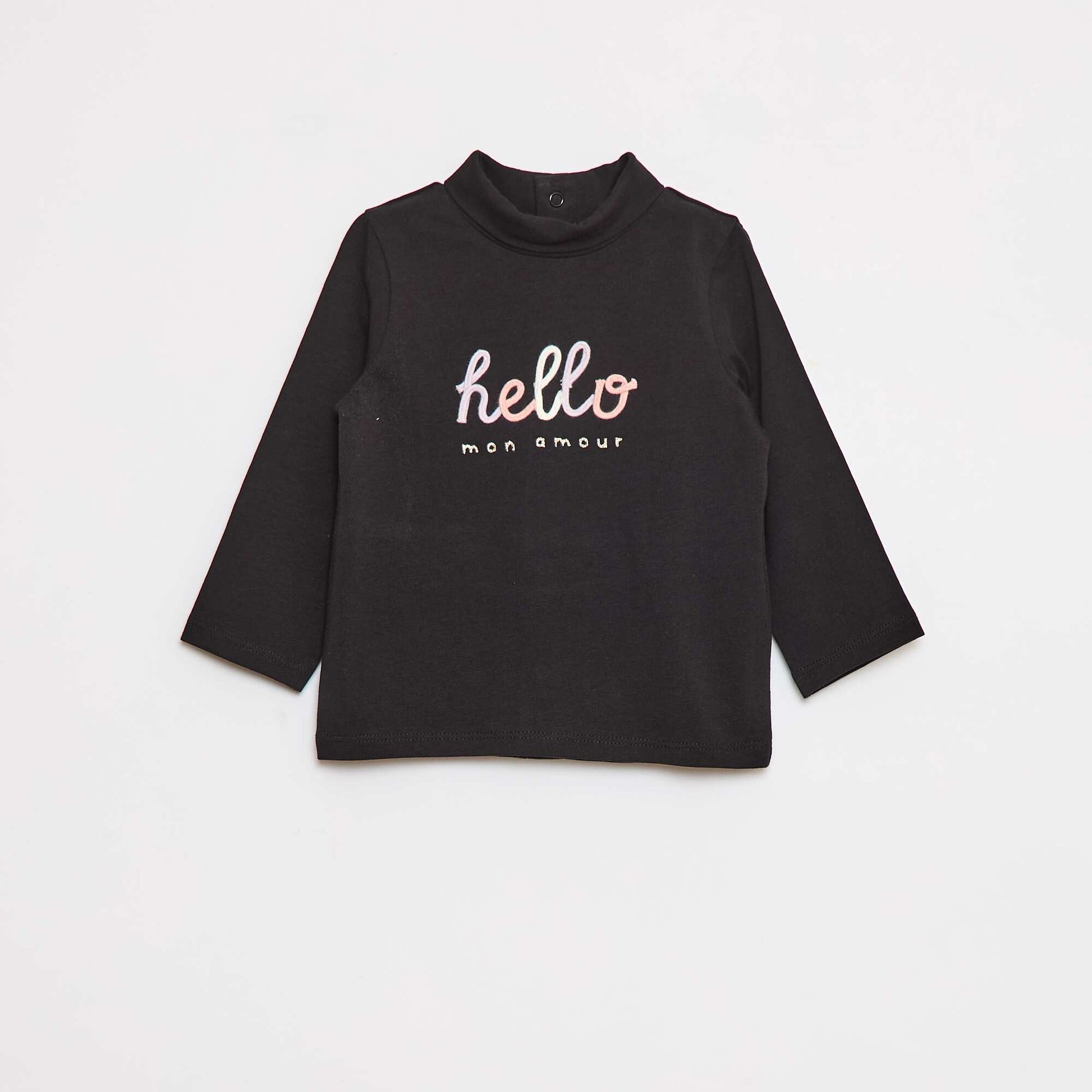 Sous-pull animé fantaisie NOIR