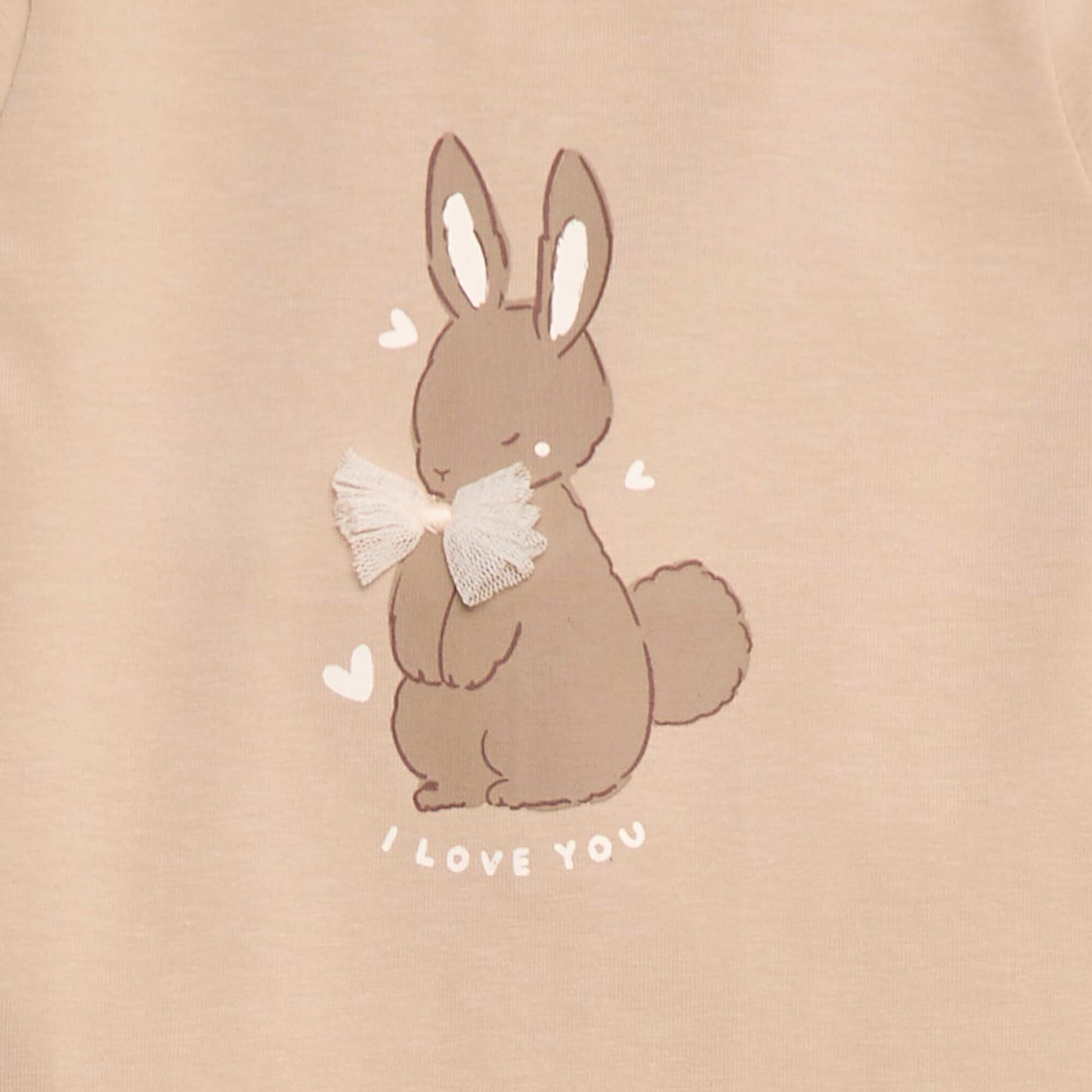Sous-pull animé fantaisie BEIGE