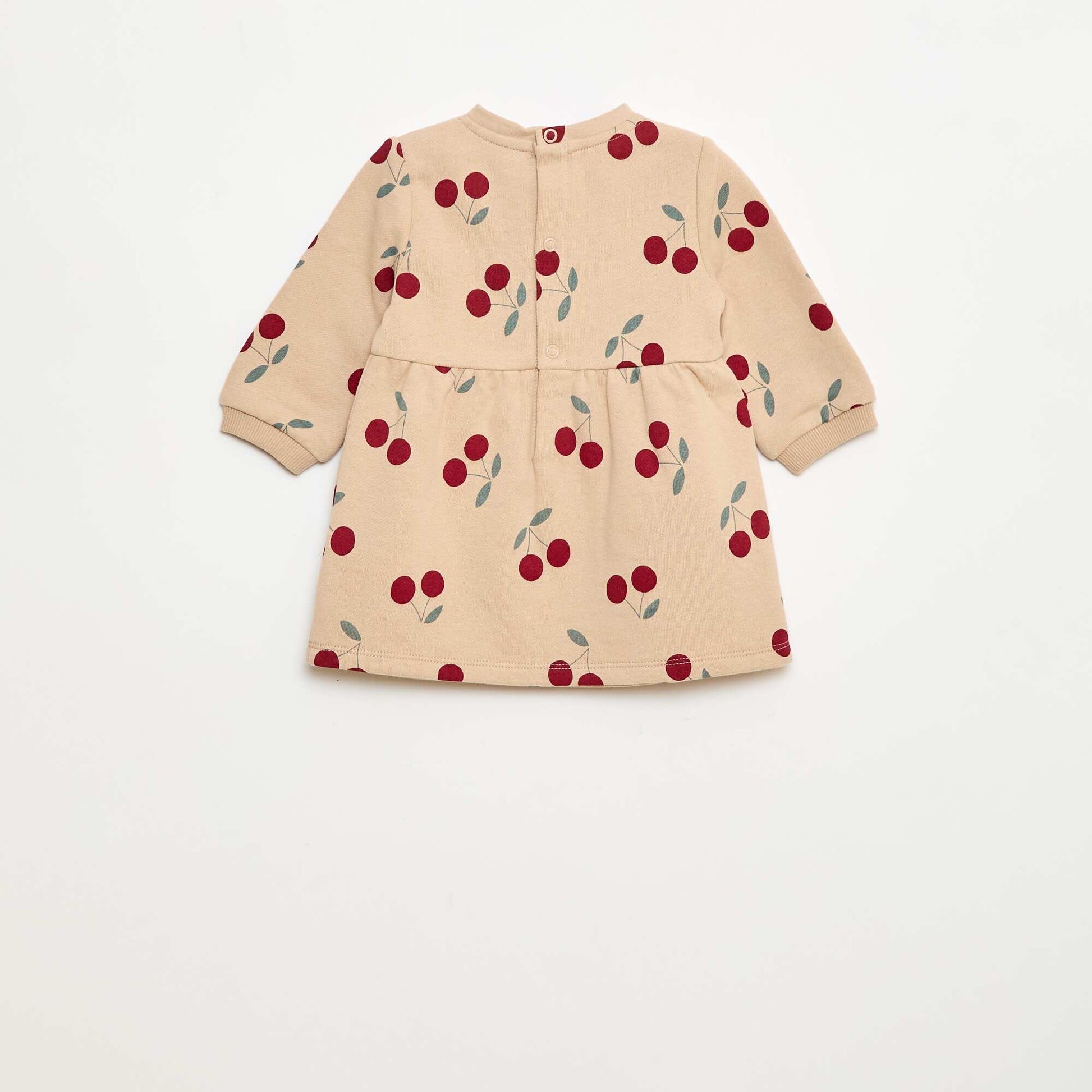 Robe en molleton animée BLANC