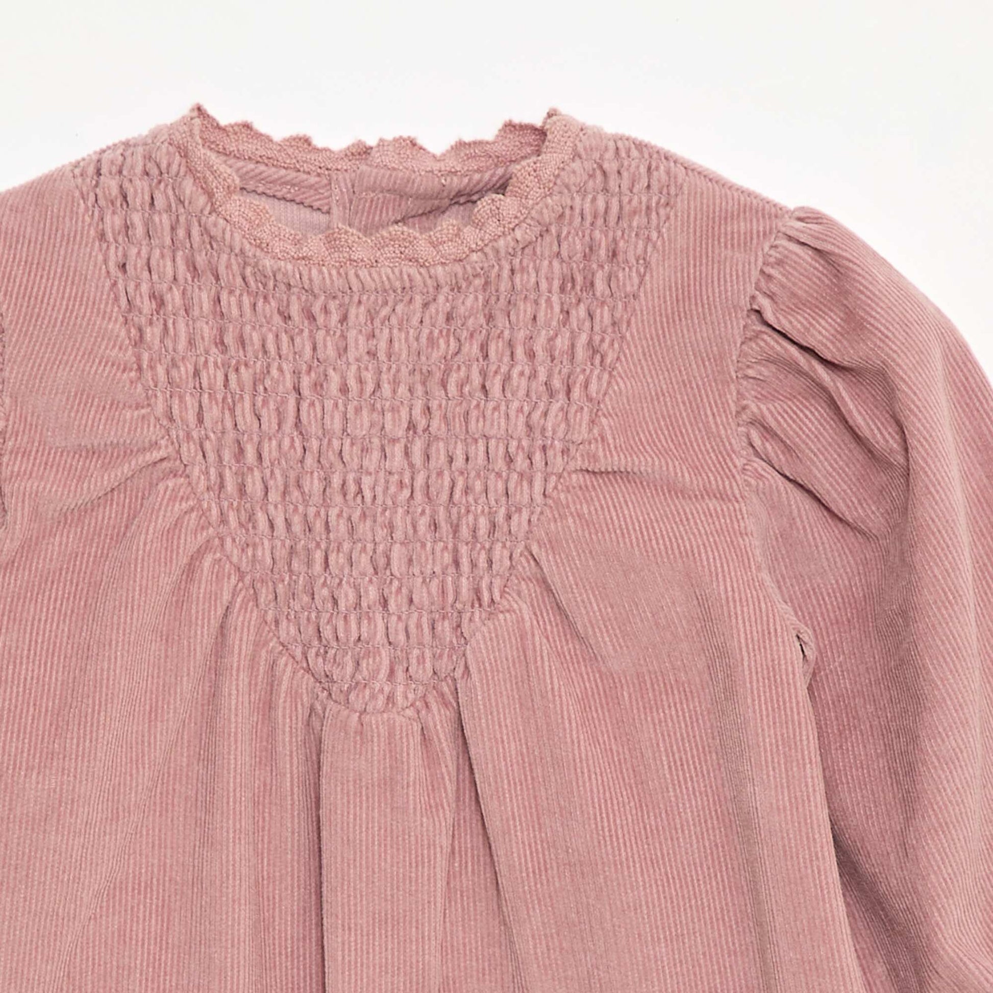 Robe en velours ROSE