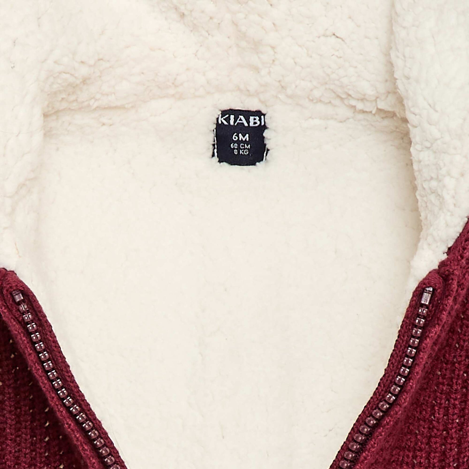 Gilet chaud en coton ROUGE