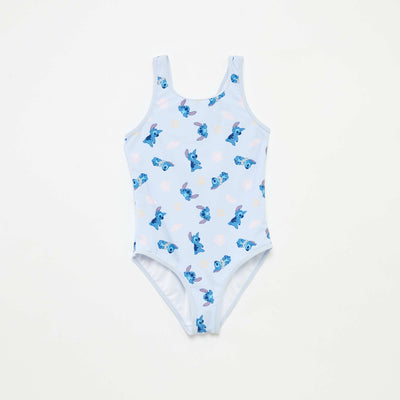 Maillot de bain 'Stitch' 'Disney' - 1 pièce BLEU