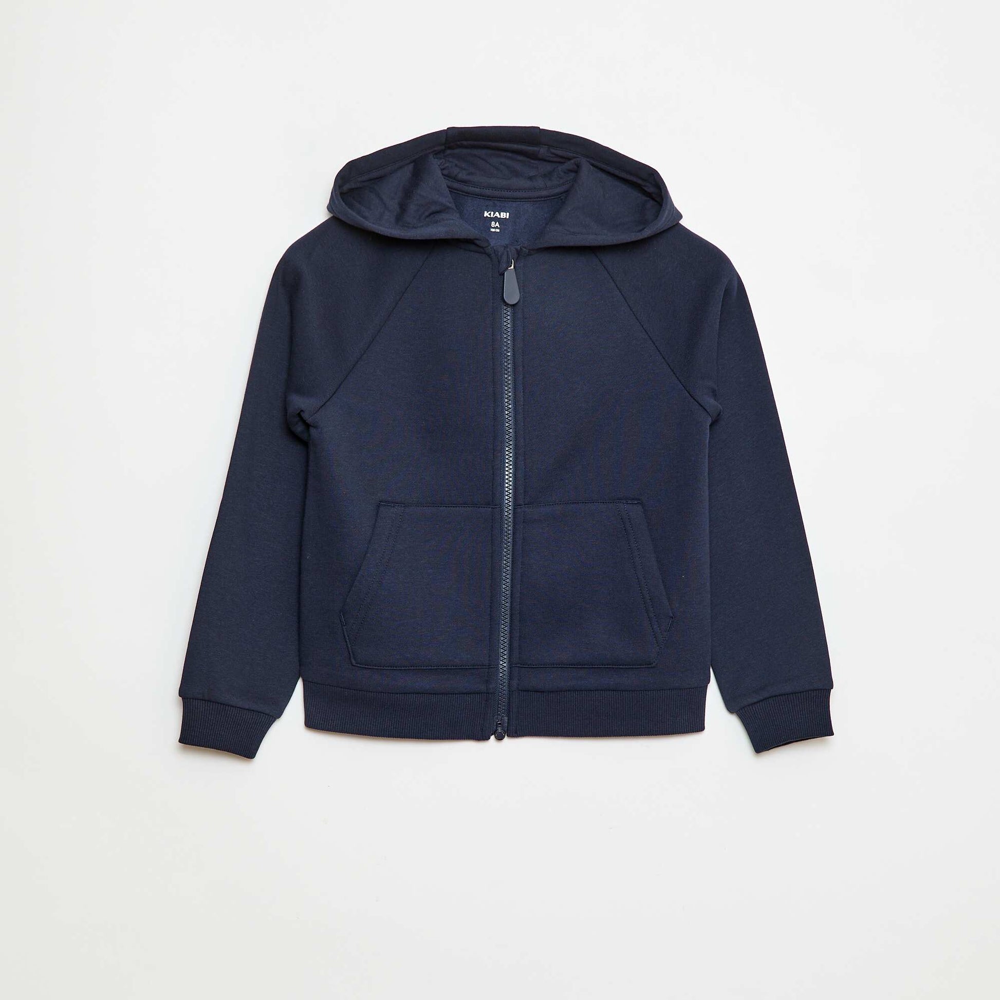 Sweat zippé à capuche avec ouverture zippée avec aimant - So Easy BLEU