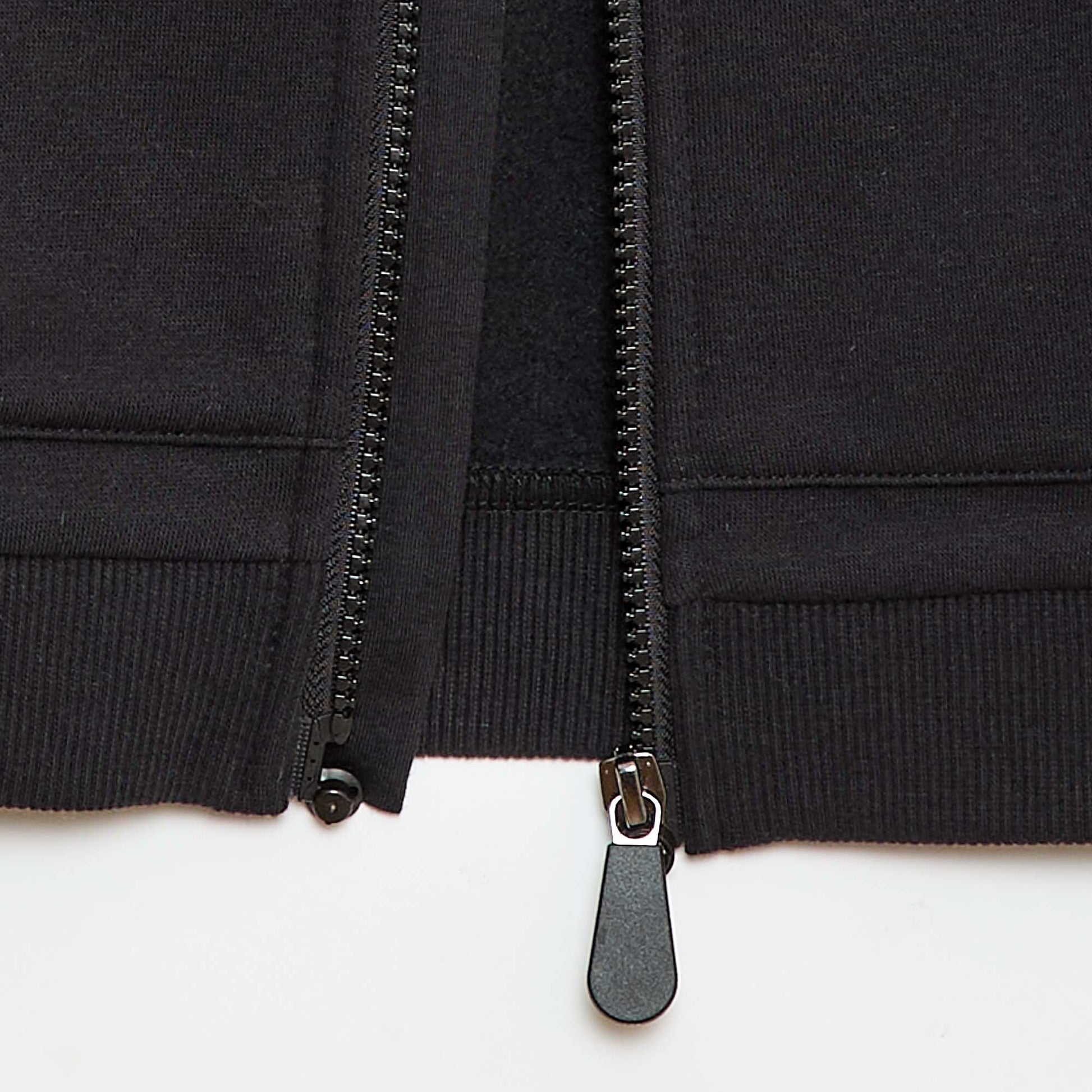 Sweat zippé à capuche avec ouverture zippée avec aimant - So Easy NOIR