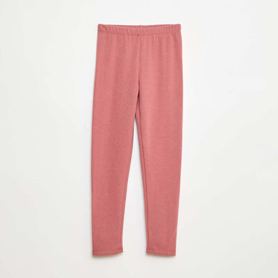 Legging chaud intérieur velours ROSE