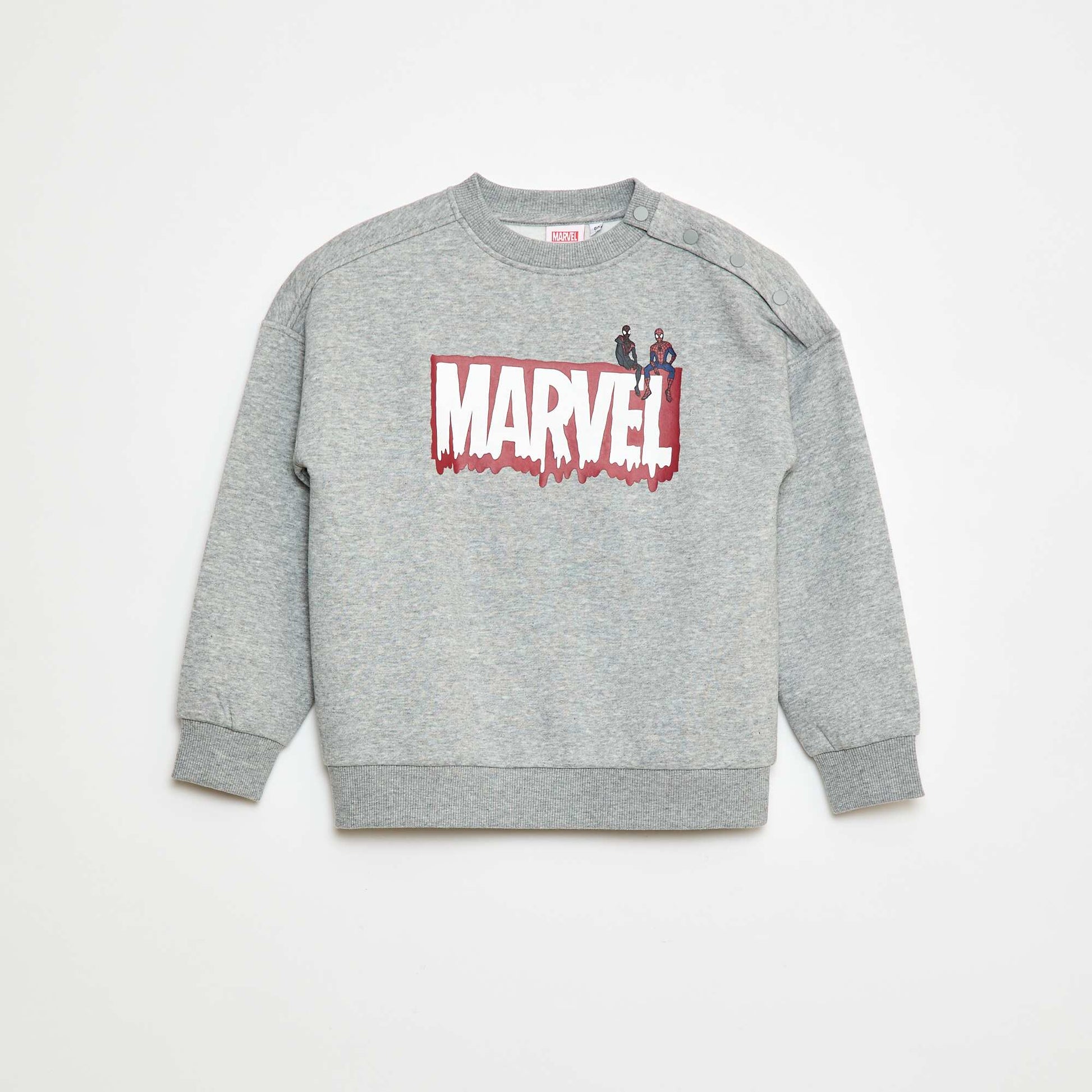 Sweat imprimé - Spider-Man - Marvel - So Easy GRIS