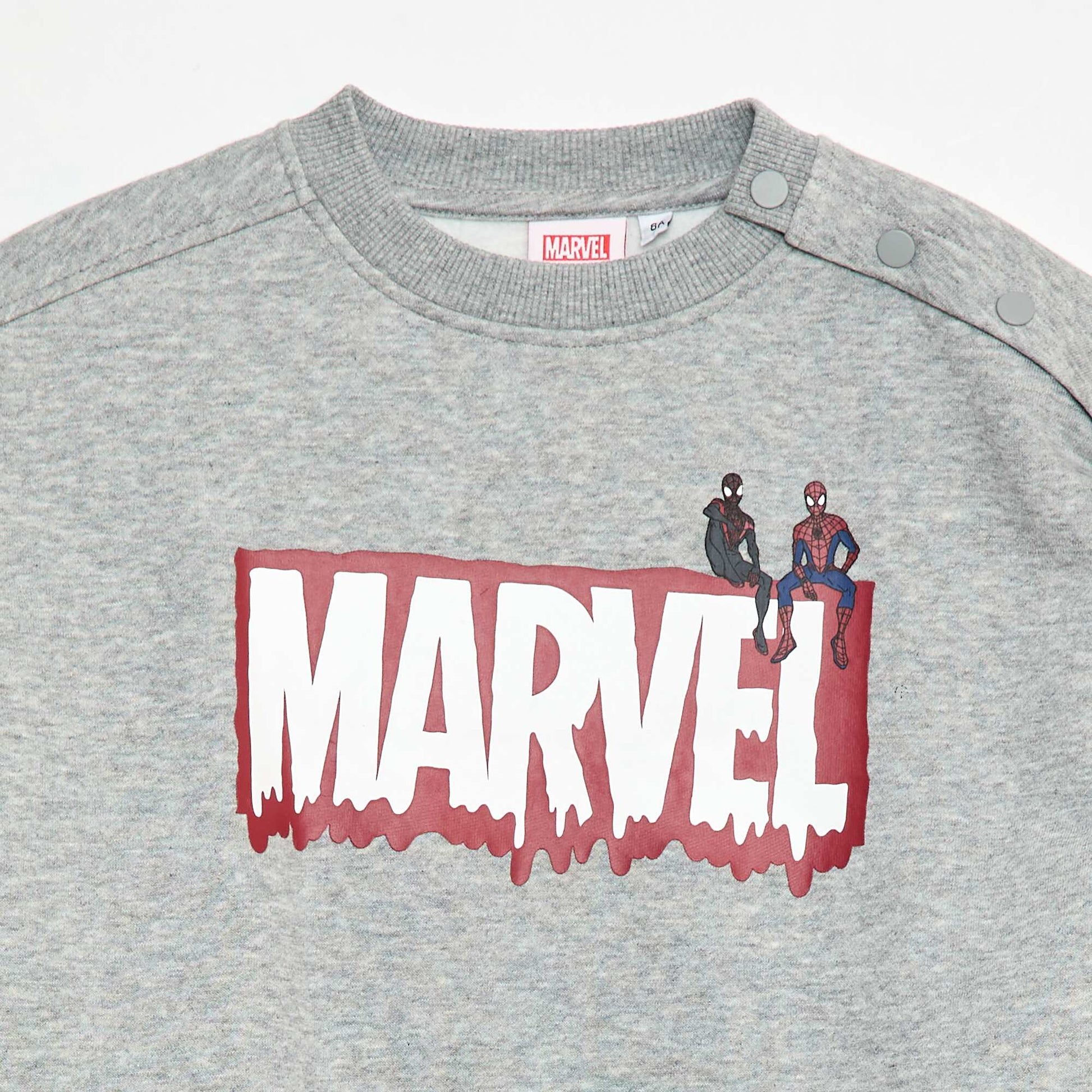 Sweat imprimé - Spider-Man - Marvel - So Easy GRIS