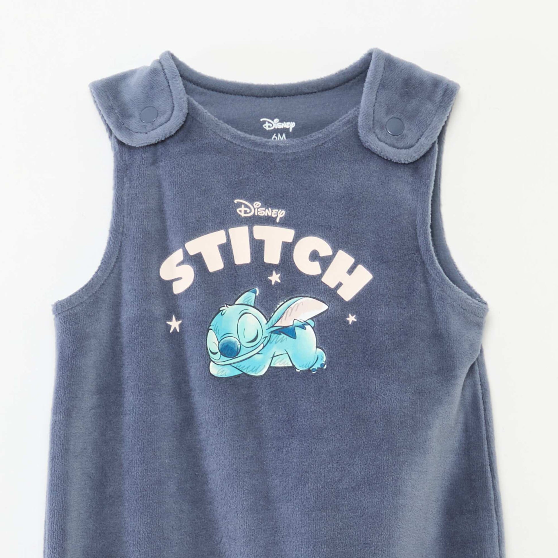 Ensemble barboteuse + body 'Disney' BLEU/ROSE