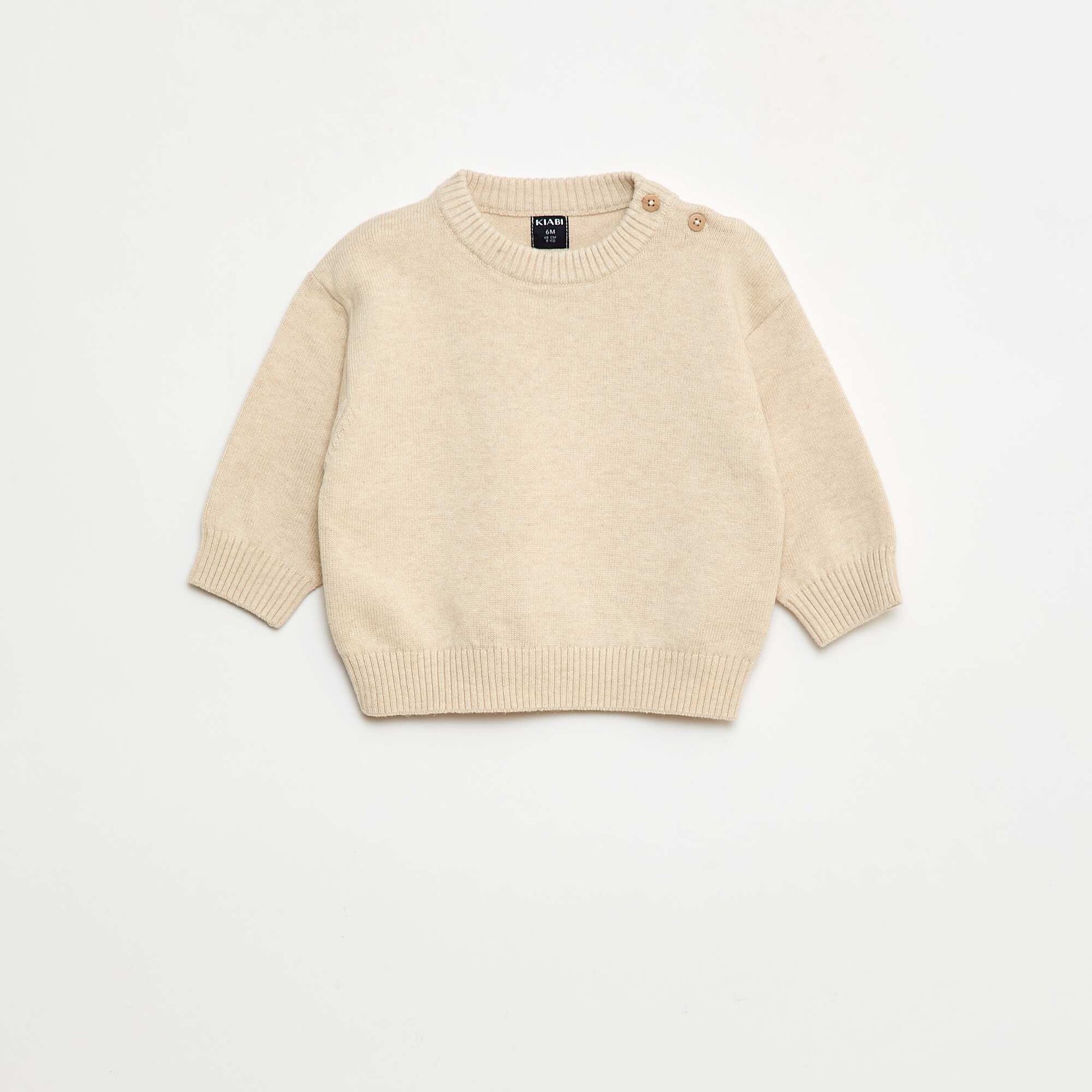 Lot de pull manches longues - 2 pièces BEIGE
