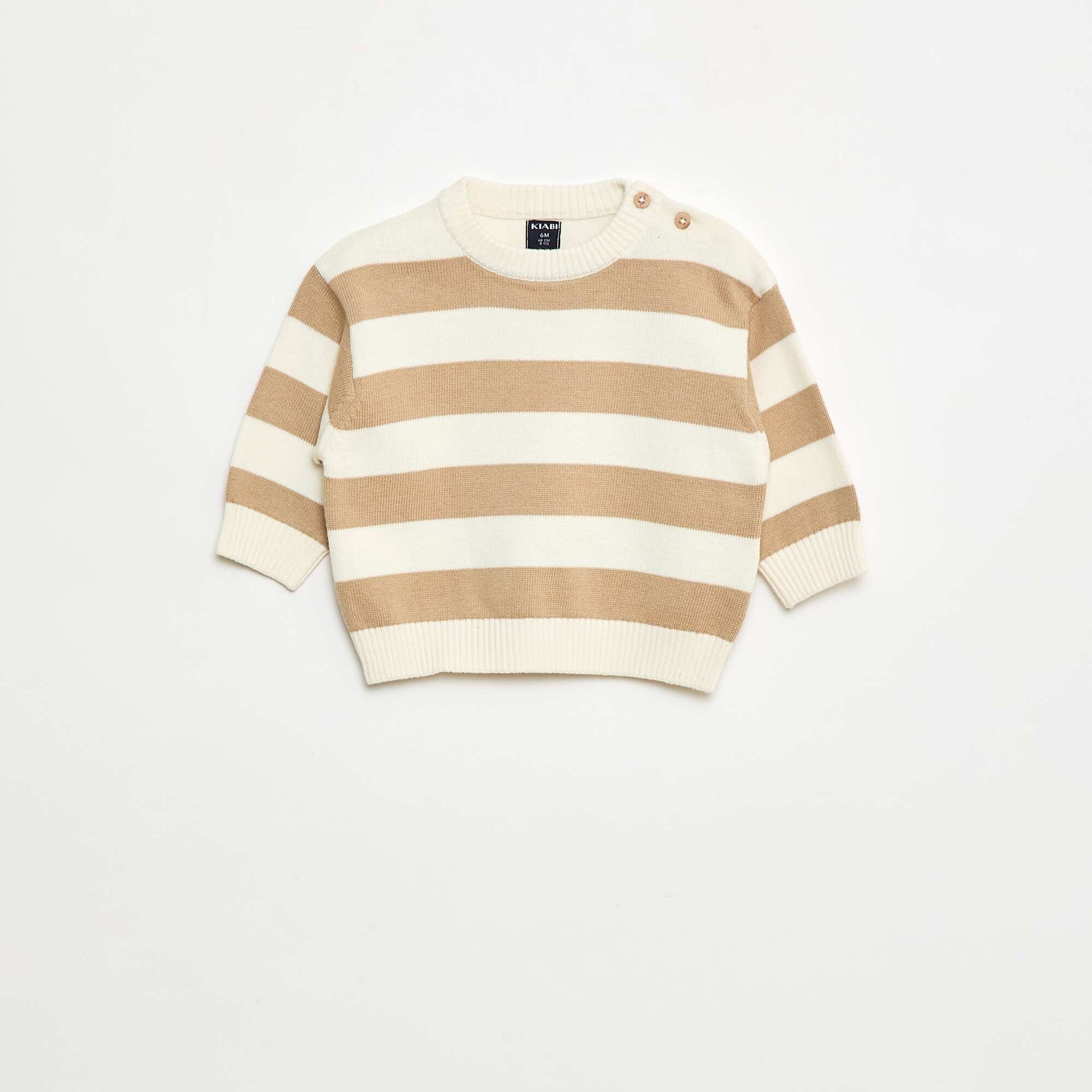 Lot de pull manches longues - 2 pièces BEIGE
