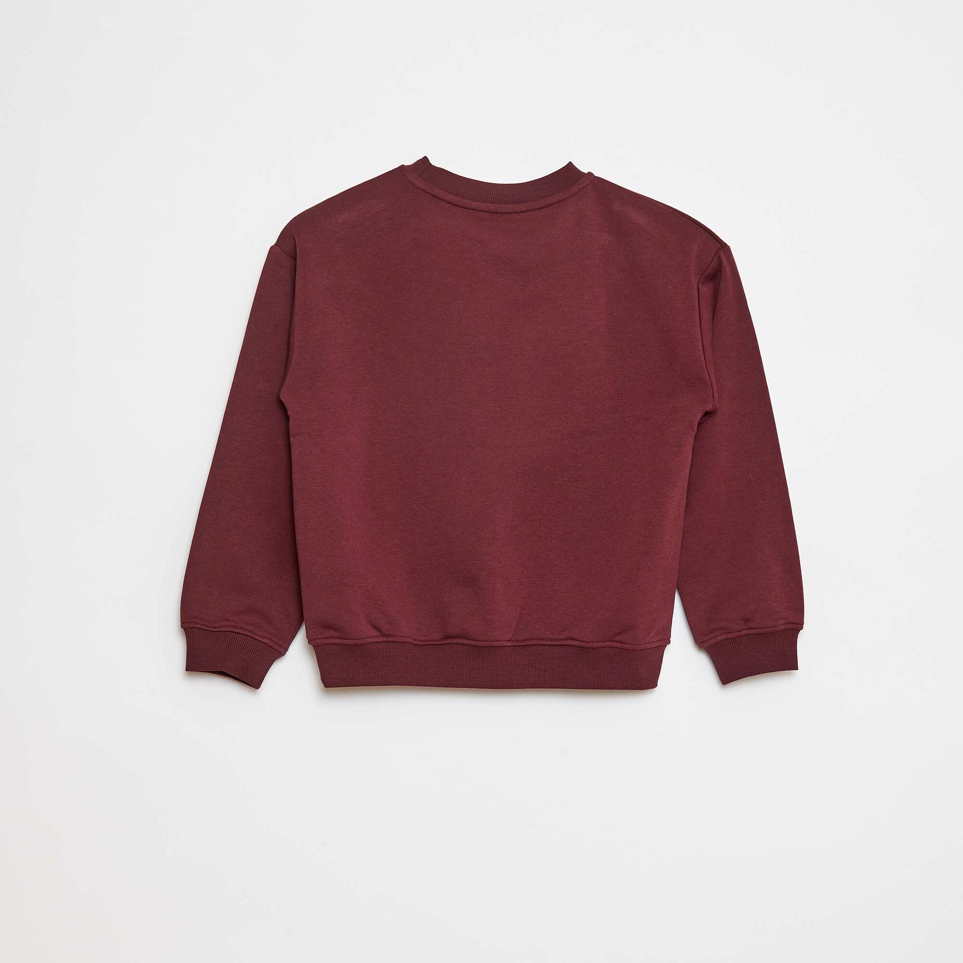 Sweat loose avec imprimé MARRON