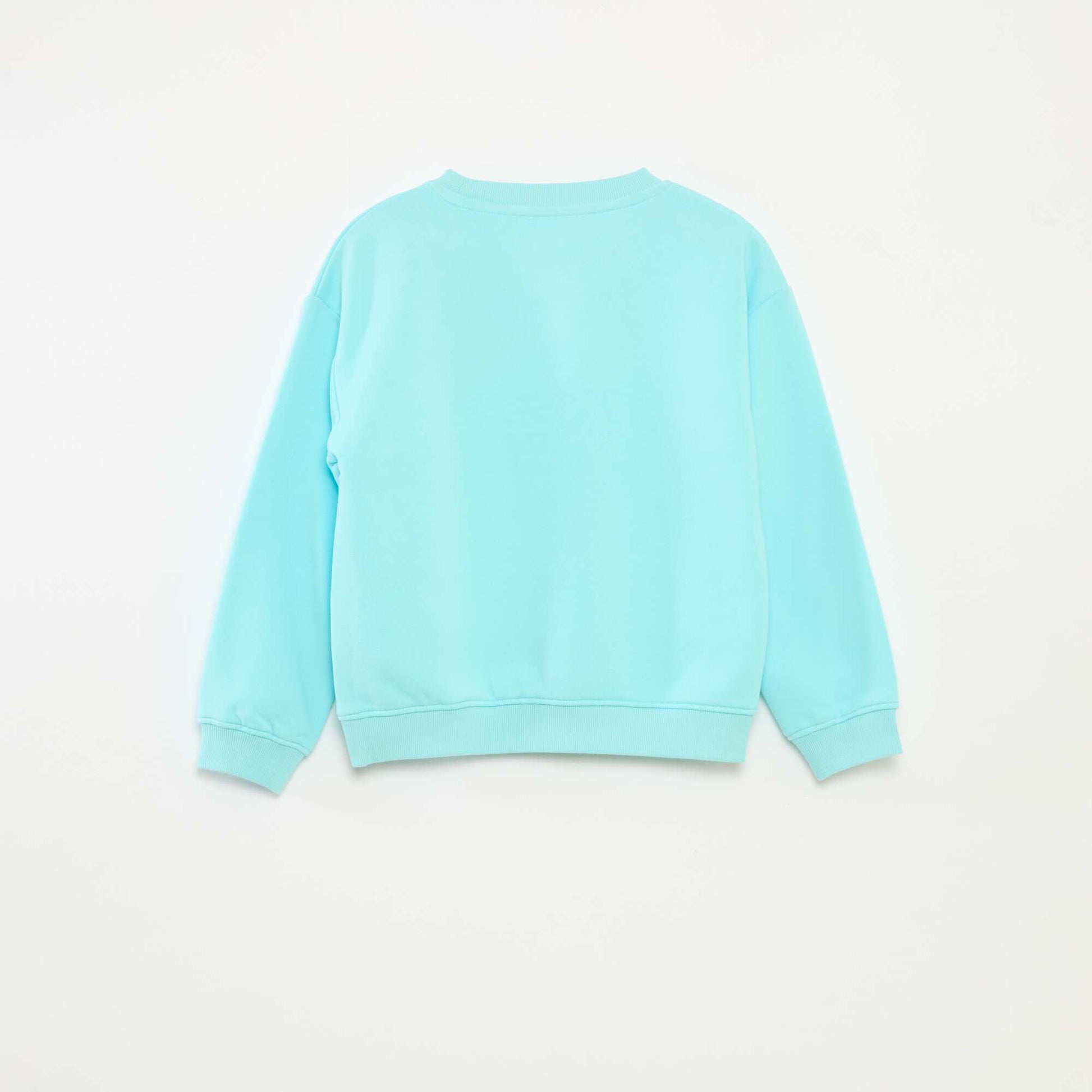 Sweat loose avec imprimé BLEU