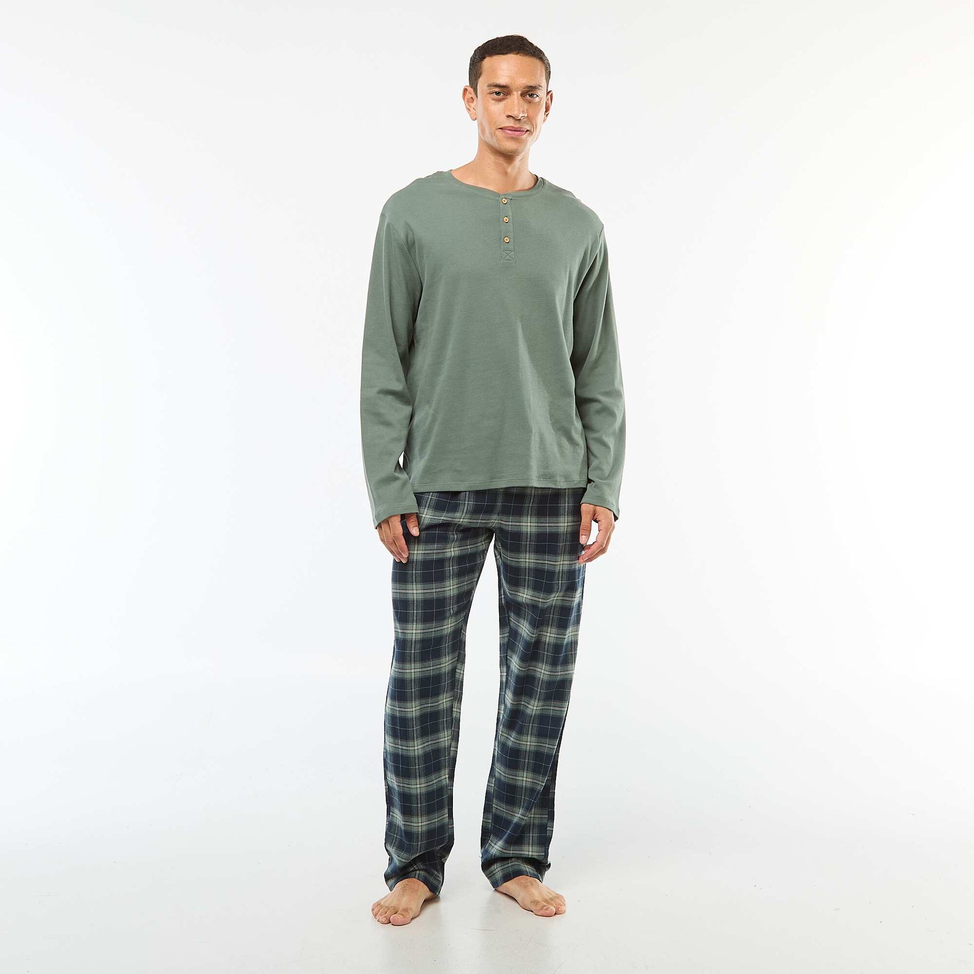 Ensemble de pyjama 2 pièces t-shirt + pantalon - 2 pièces VERT