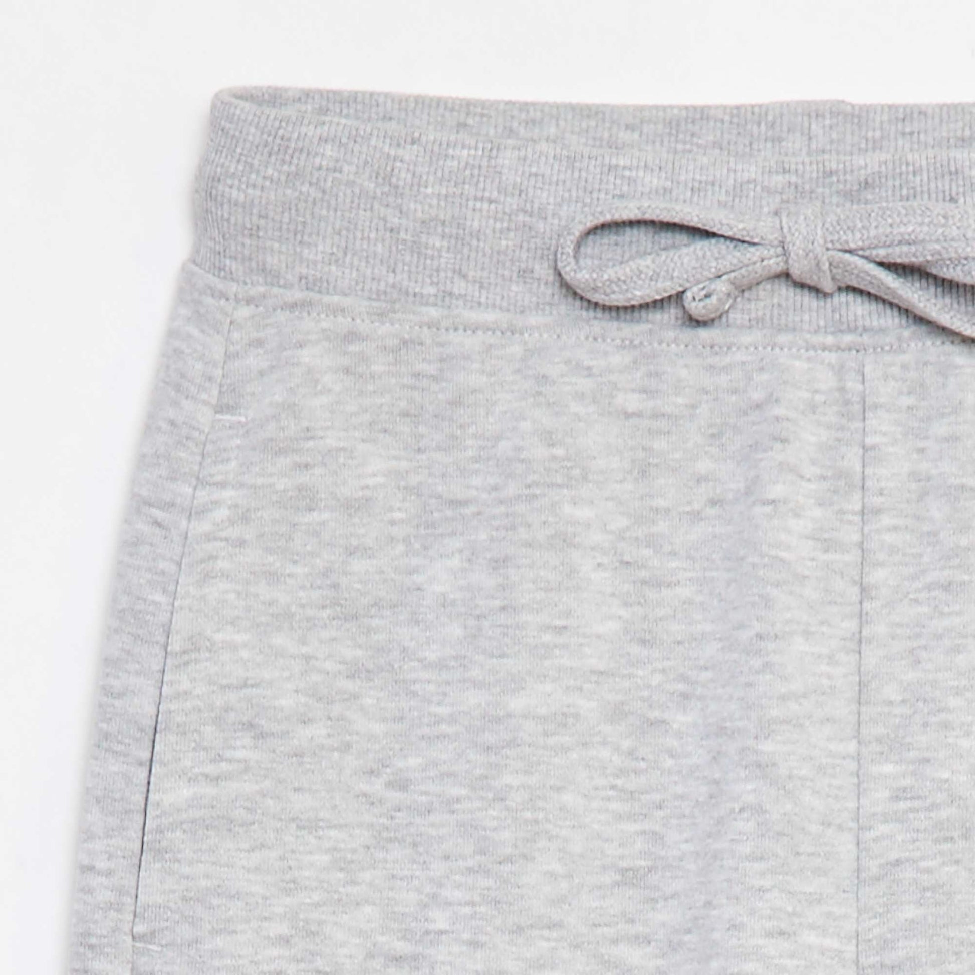 Jogging uni avec taille élastiquée GRIS
