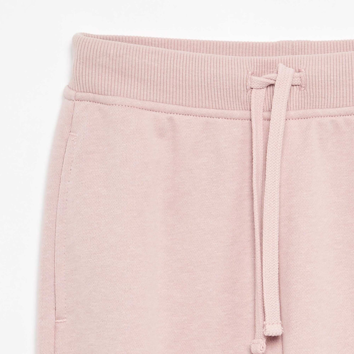 Pantalon de jogging uni avec taille élastiquée VIOLET