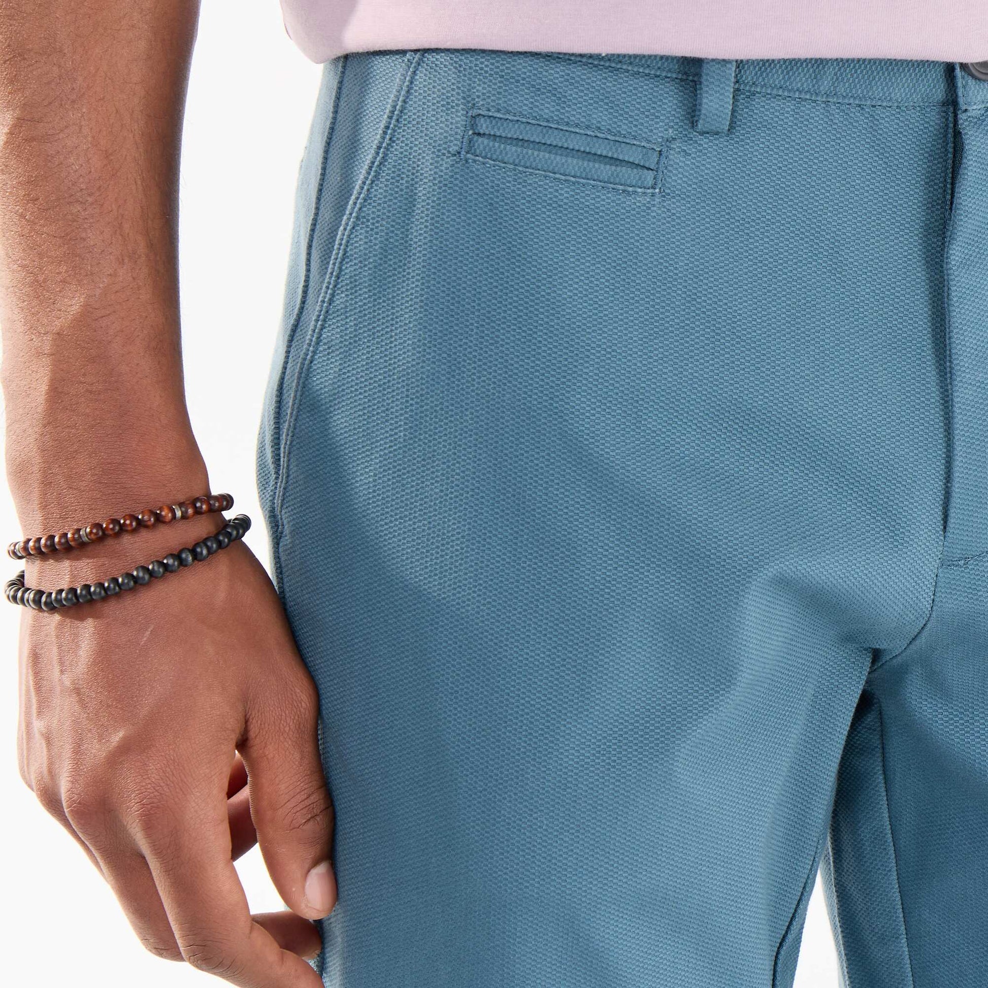 Pantalon chino en twill BLEU