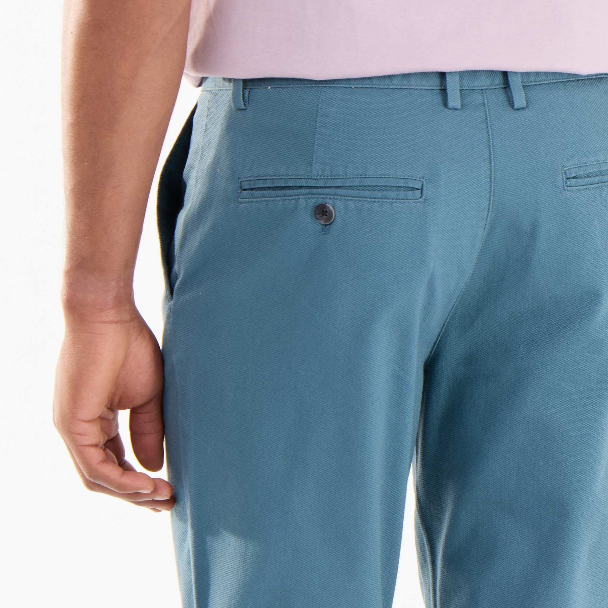 Pantalon chino en twill BLEU