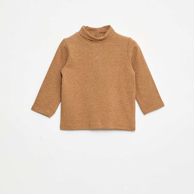Sous-pull à col montant uni BEIGE