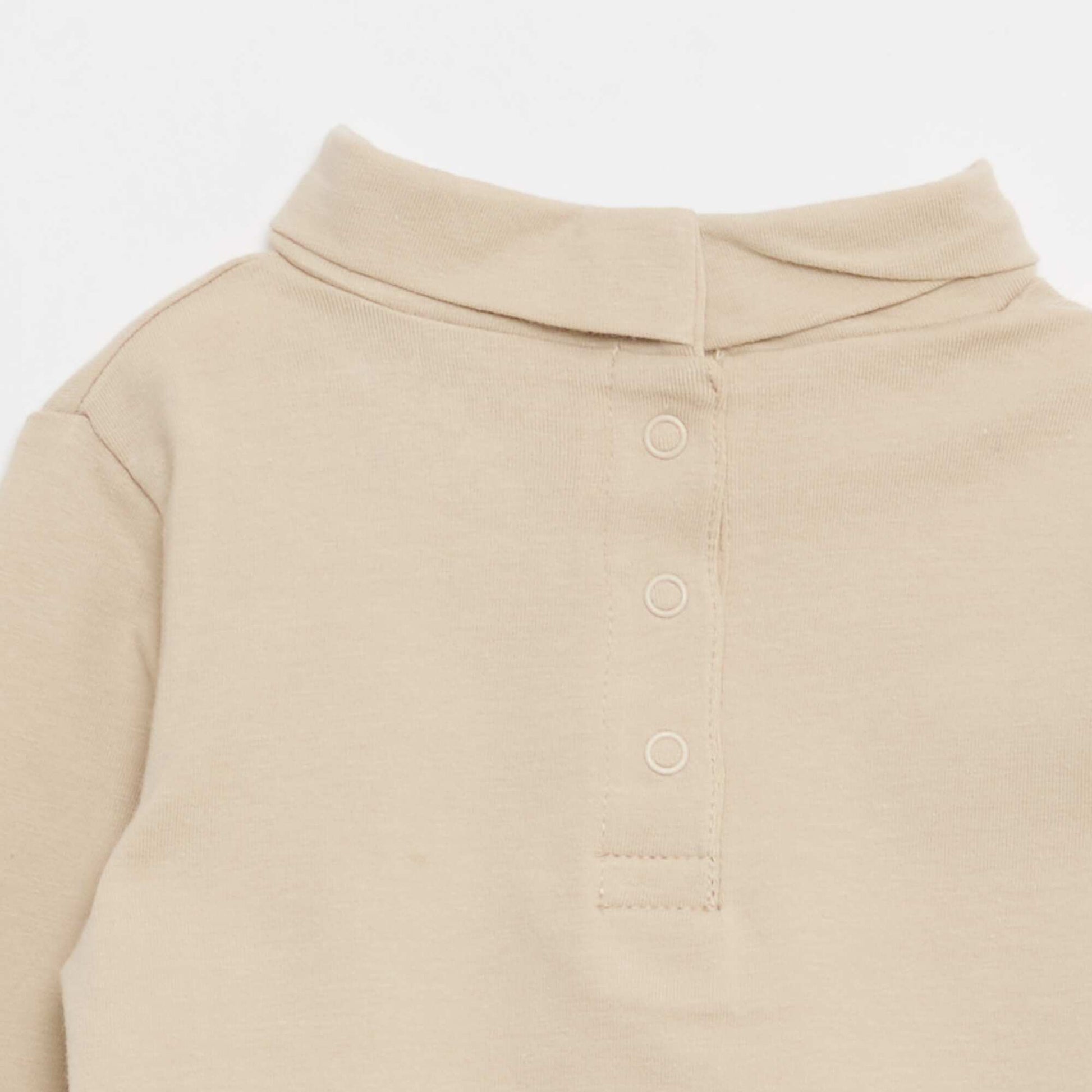 Lot de sous-pull à col montant - 2 pièces BEIGE