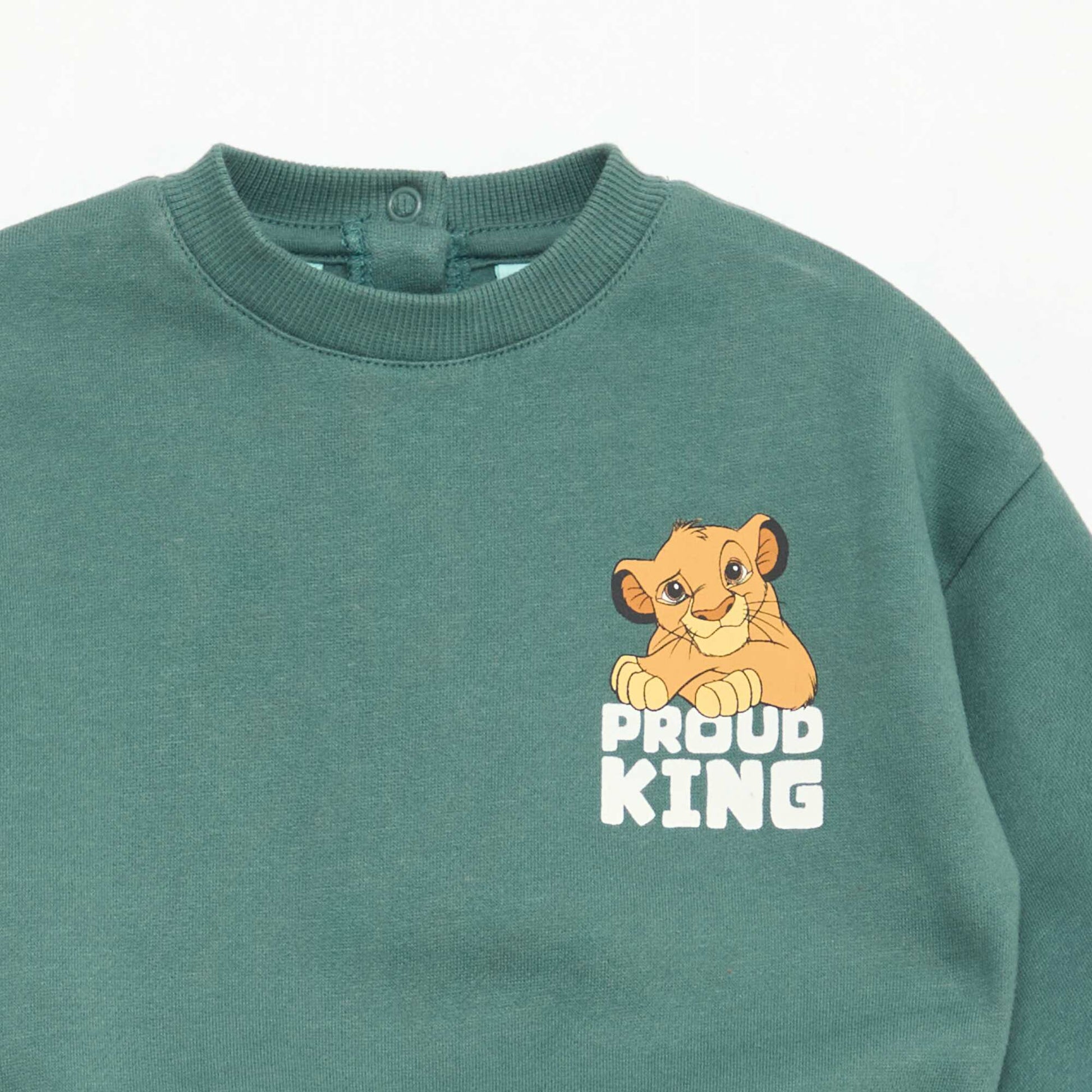 Sweat chaud imprimé 'Disney' VERT
