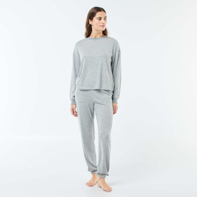 Pyjama t-shirt + pantalon - 2 pièces GRIS