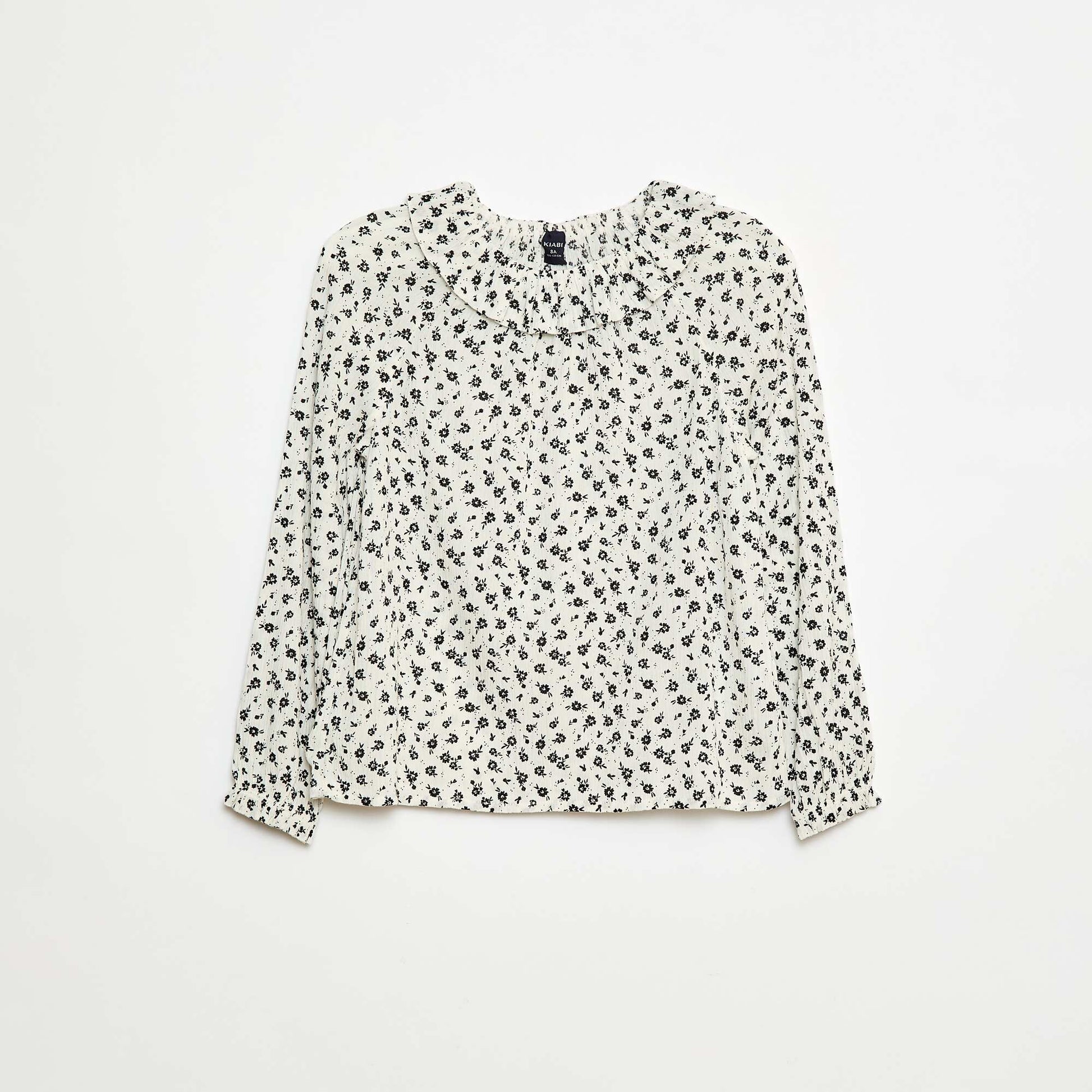Blouse en maille crêpe avec col élastiqué - So Easy BEIGE