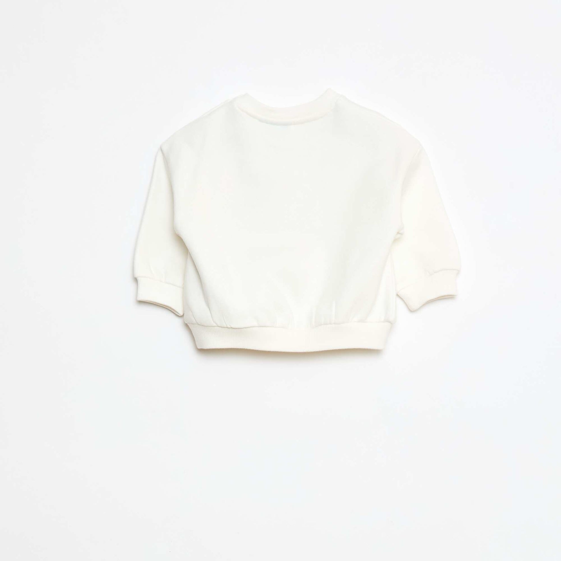 Sweat à col rond imprimé 'Bambi' 'Disney' BLANC