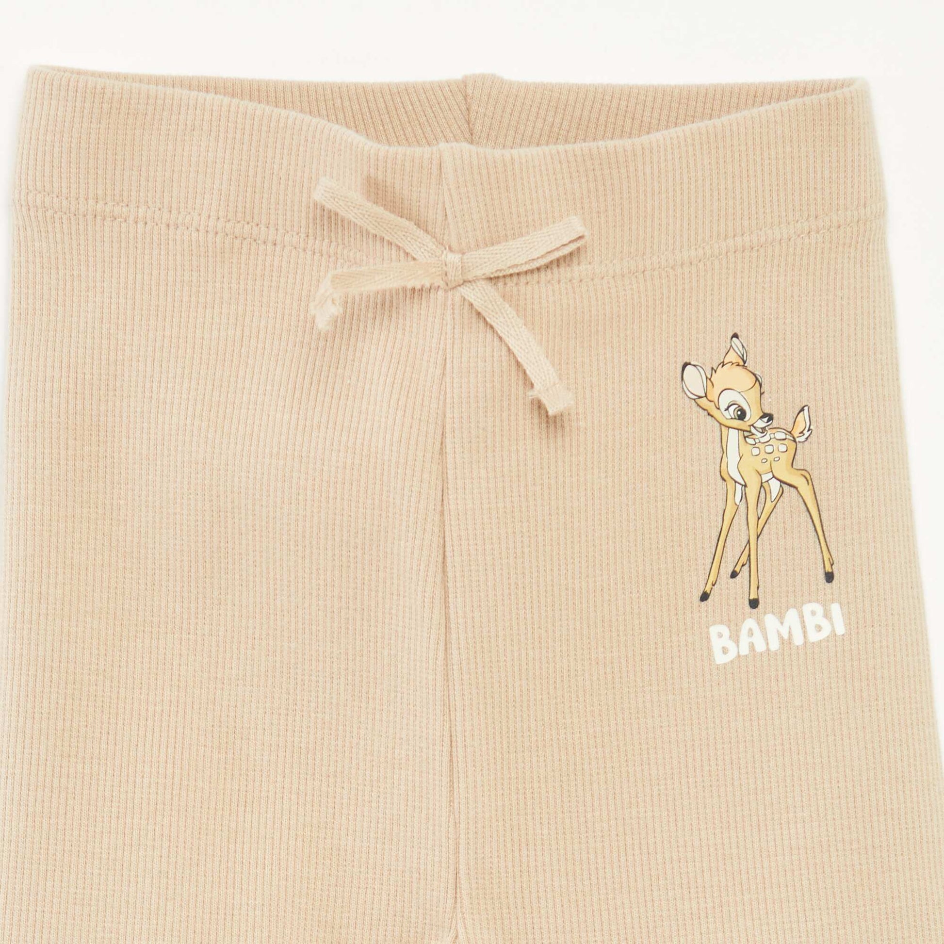 Legging long côtelé ‘Disney' BEIGE