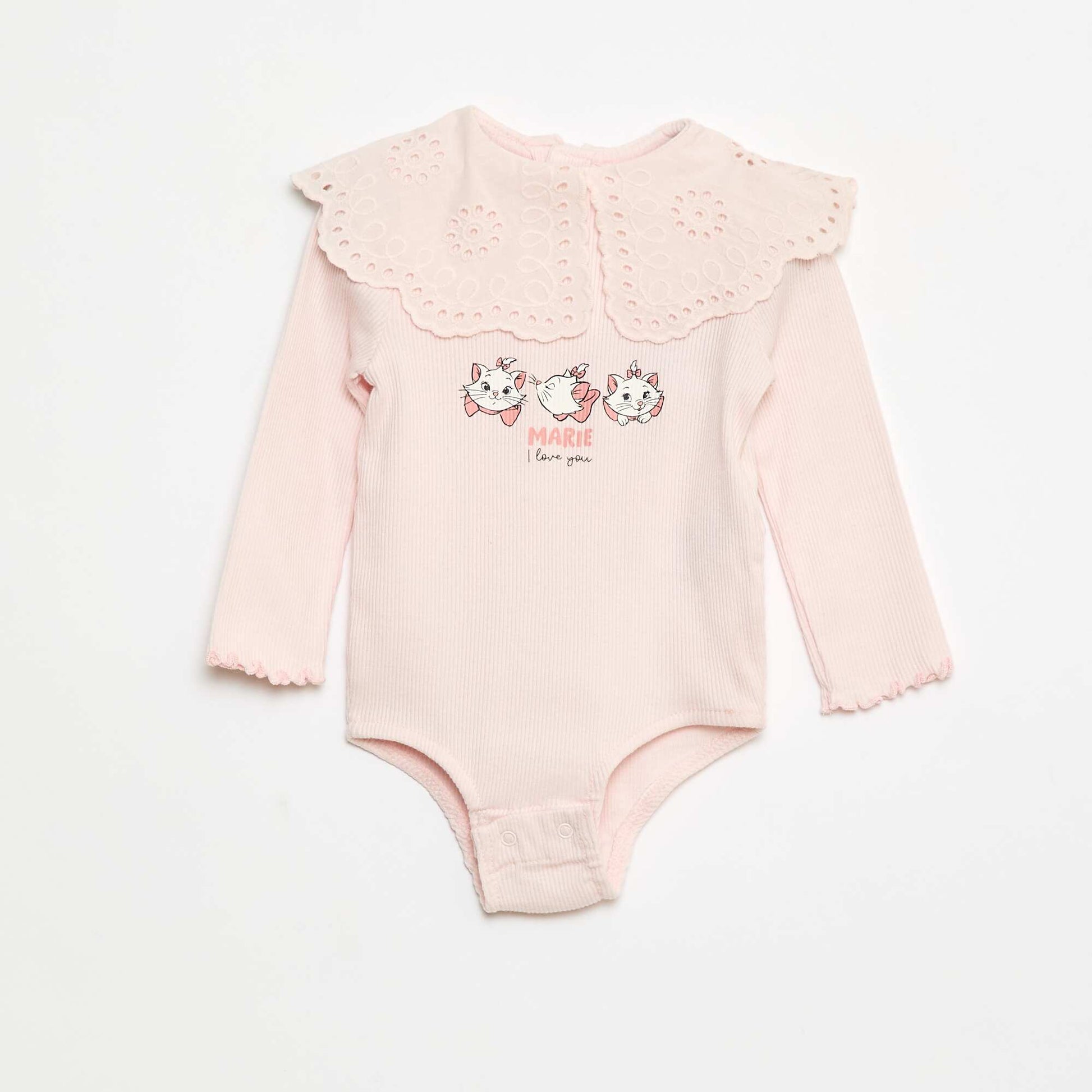 Body en maille côtelée 'Marie' 'Disney' ROSE