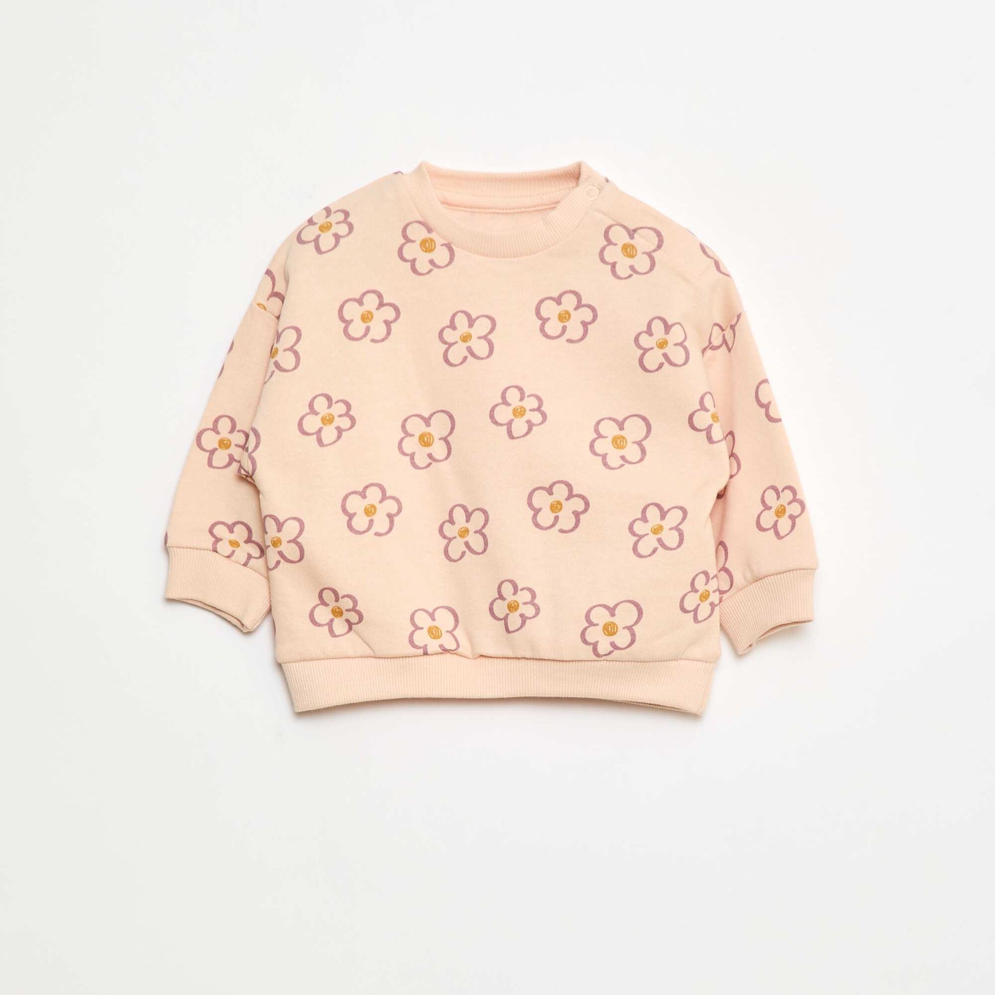 Lot de 2 ensembles pull + pantalon en coton ROSE