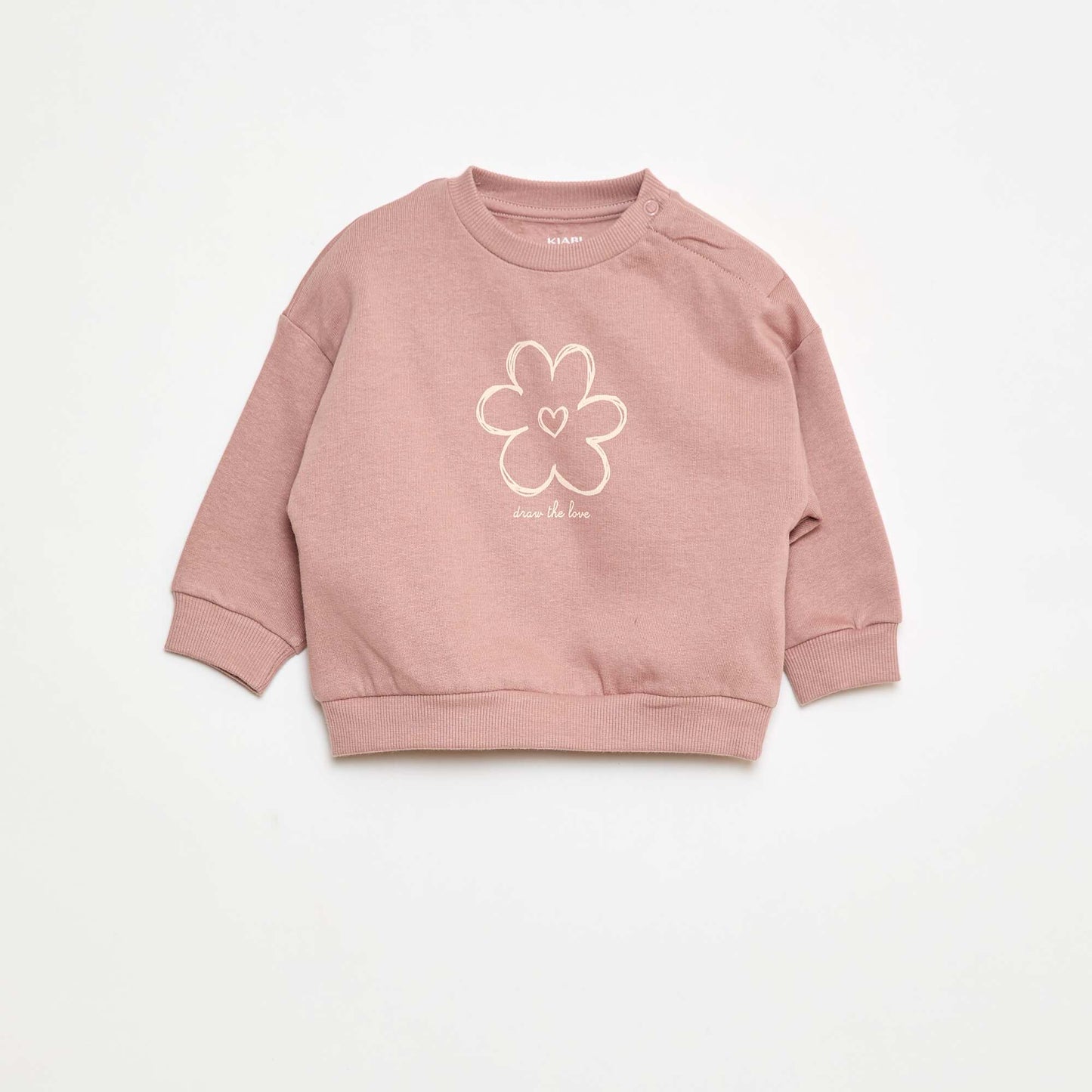 Lot de 2 ensembles pull + pantalon en coton ROSE