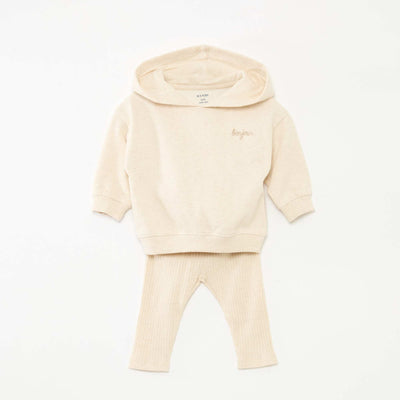 Ensemble 2 pièces sweat + legging BEIGE