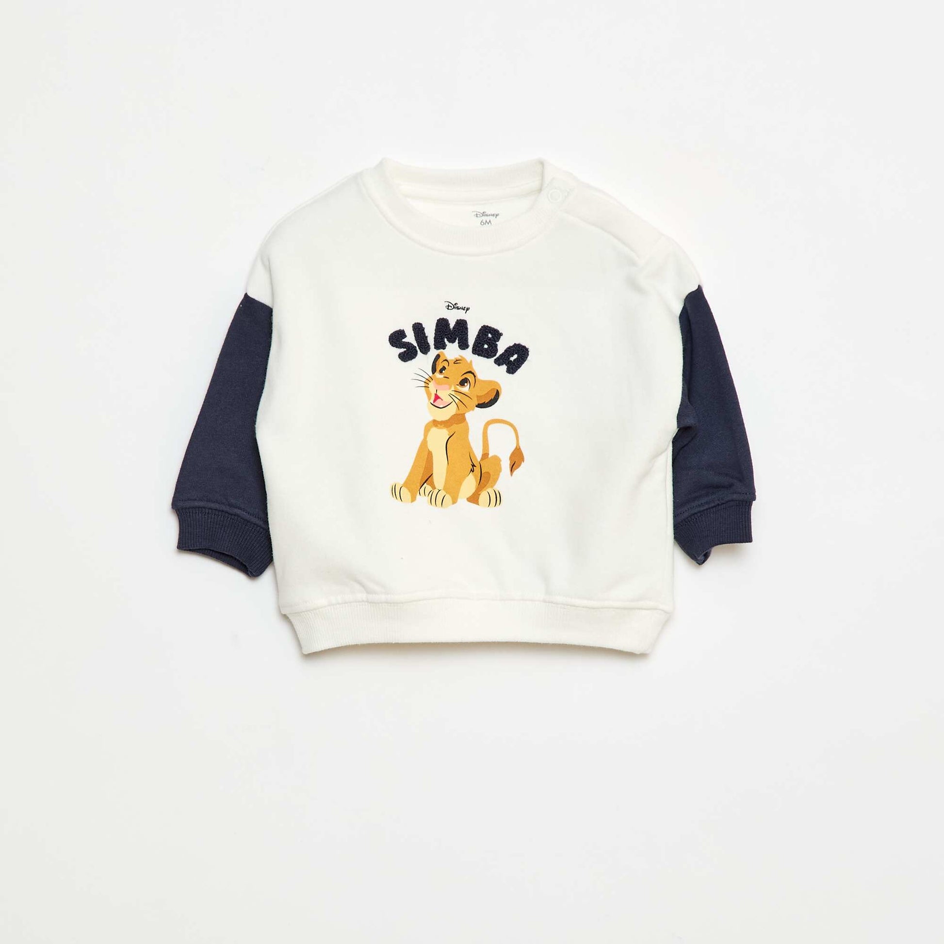 Sweat 'Simba' 'Disney' à col rond BLEU