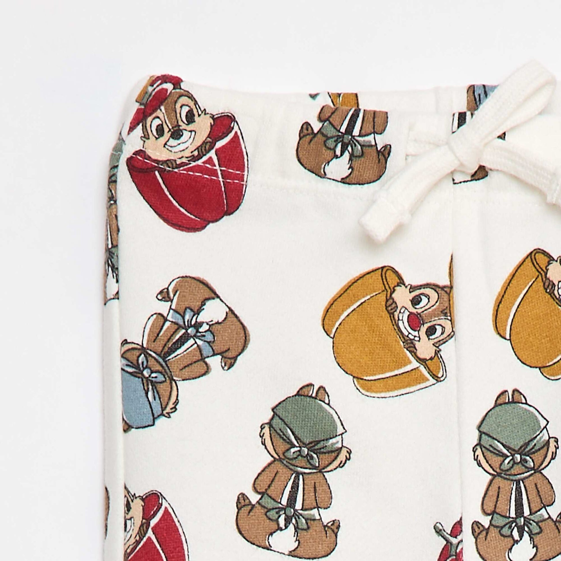 Pantalon en french terry 'Disney' BEIGE
