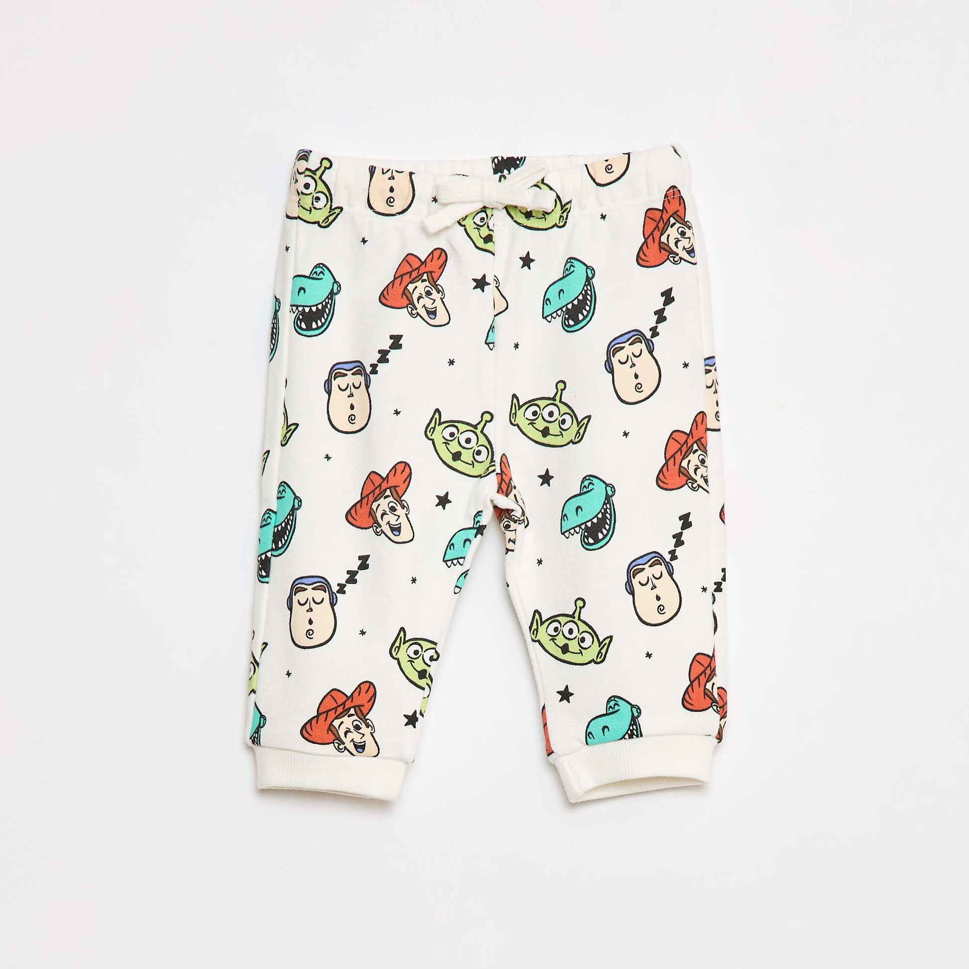 Pantalon en french terry 'Disney' BEIGE