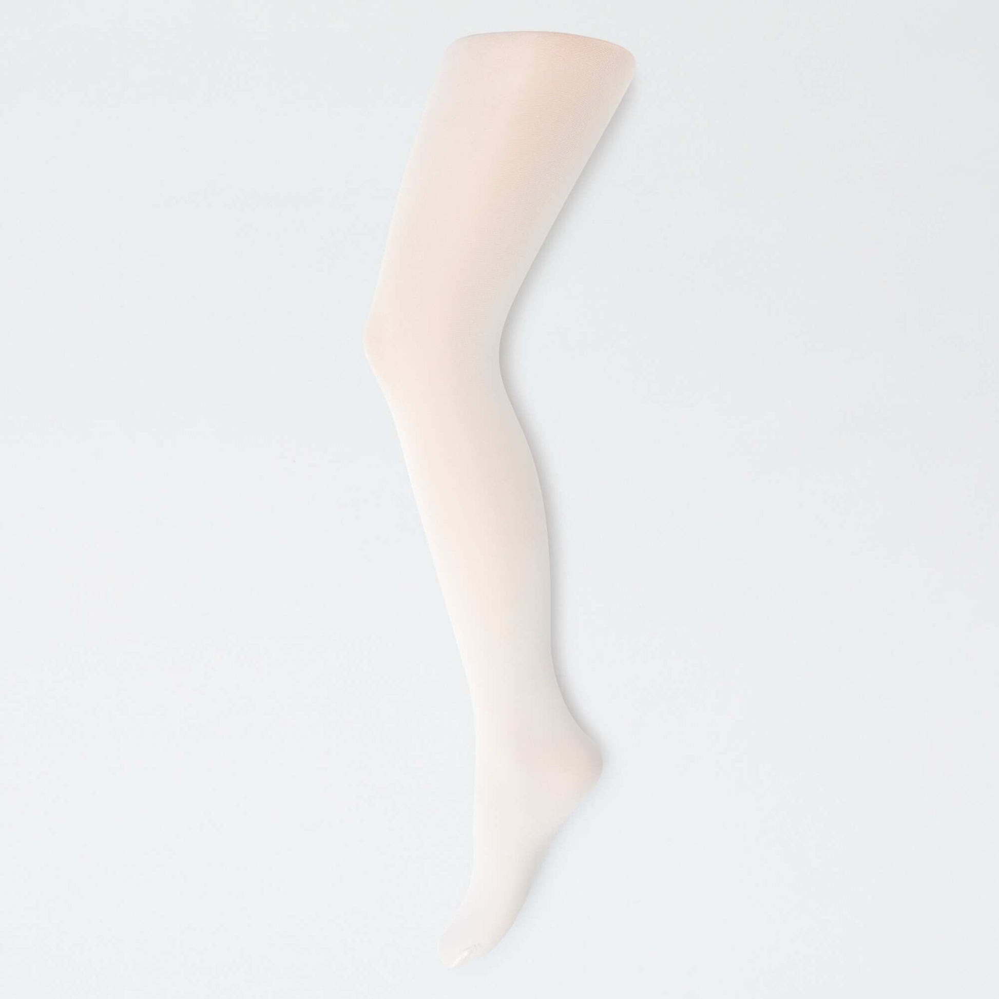 Lot de 2 paires de collants légers BLANC