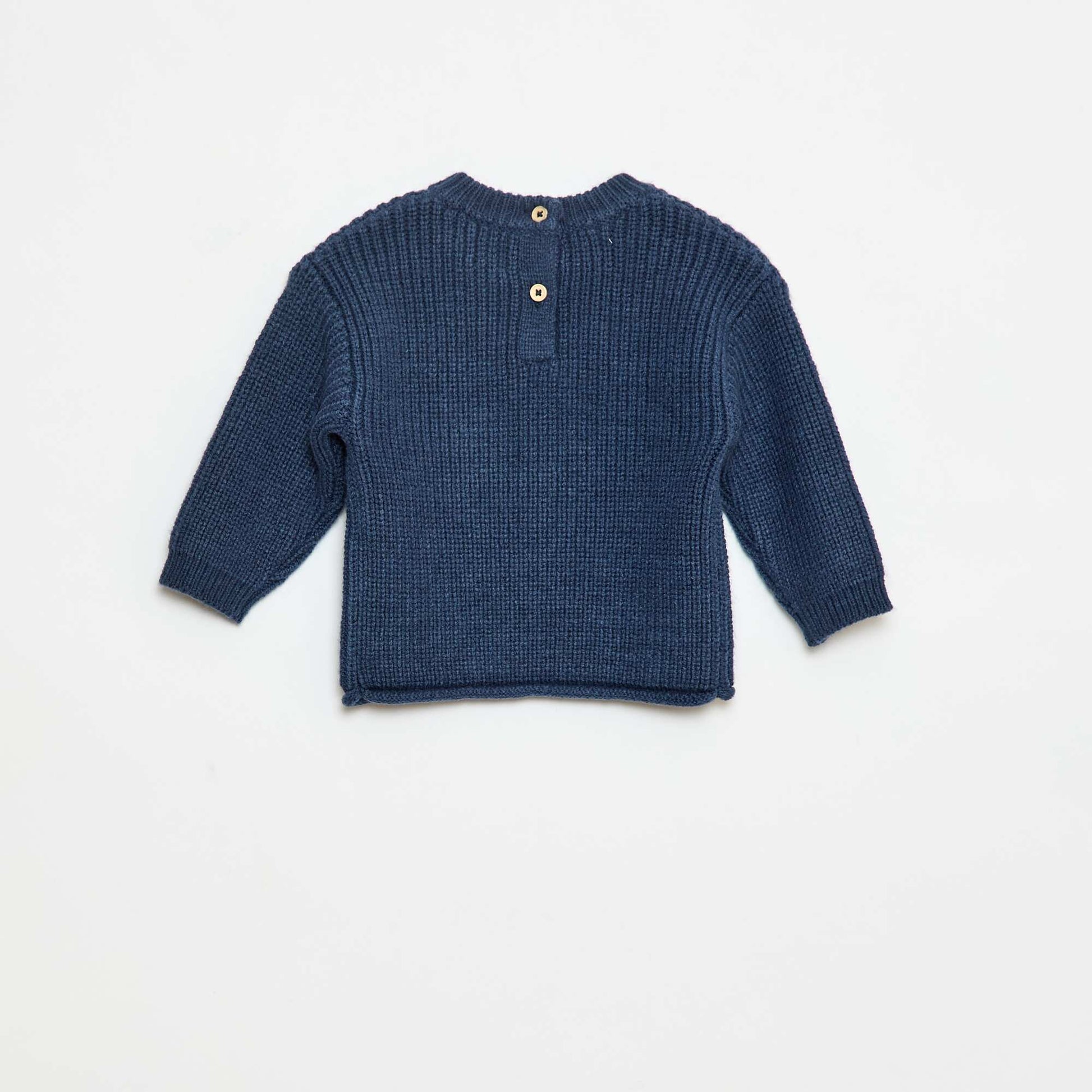 Pull en tricot BLEU