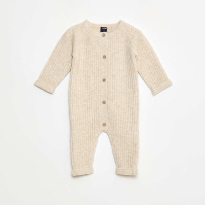 Combinaison longue en tricot BEIGE