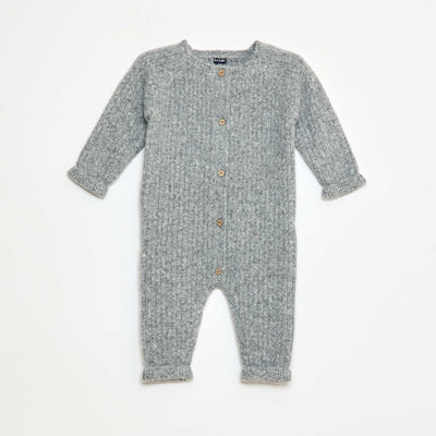 Combinaison longue en tricot GRIS